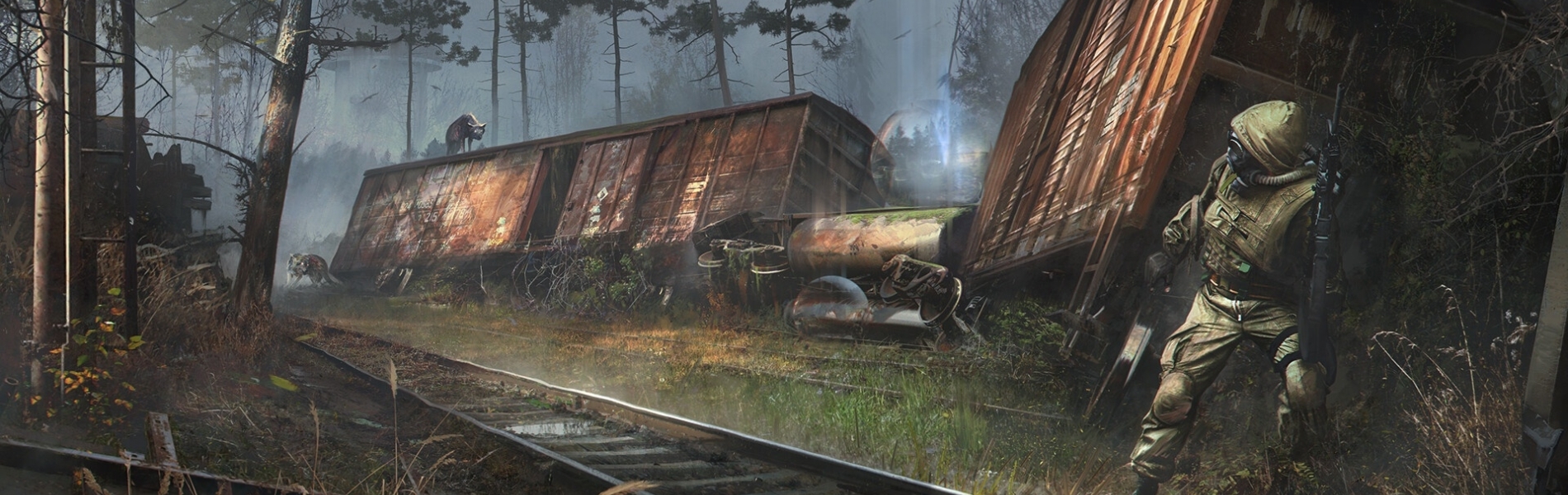 1900x600 Post Apocalyptic S.T.A.L.K.E.R. 1900x600 Resolution Wallpaper ...