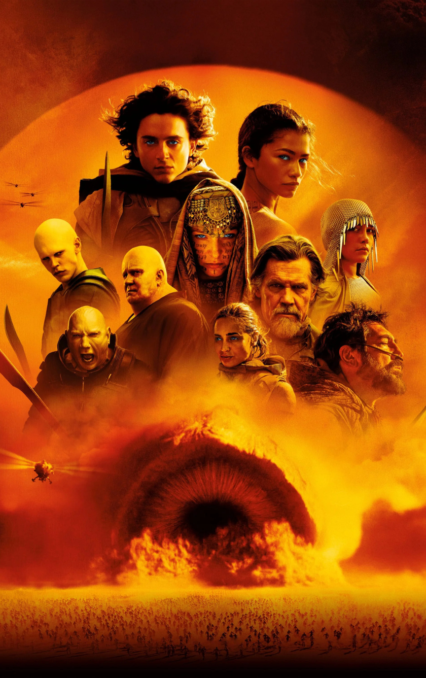 840x1336 Resolution Poster of Dune 2024 Movie 840x1336 Resolution