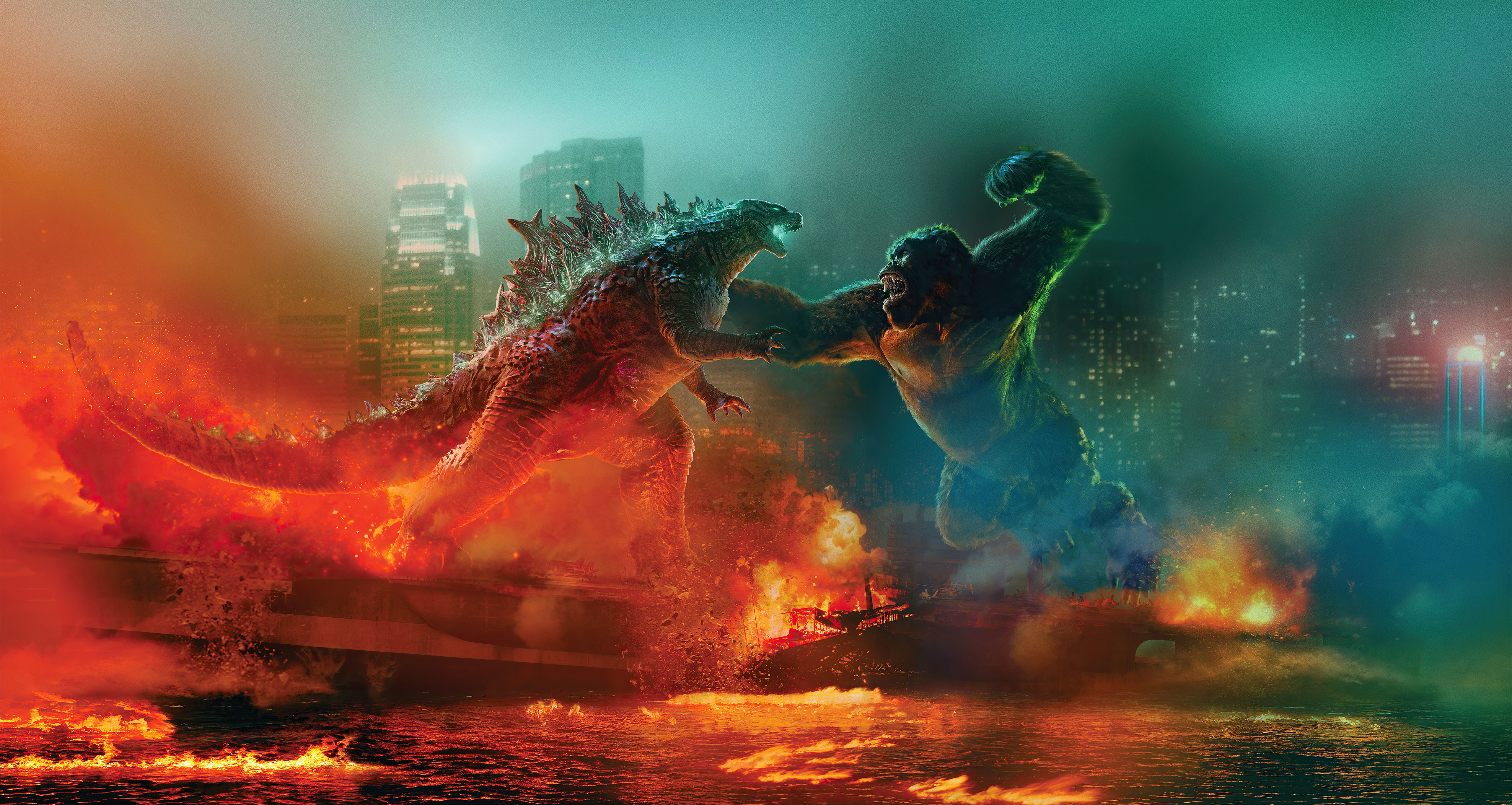 2248x22482 Poster of Godzilla vs Kong 2248x22482 Resolution Wallpaper, HD  Movies 4K Wallpapers, Images, Photos and Background - Wallpapers Den