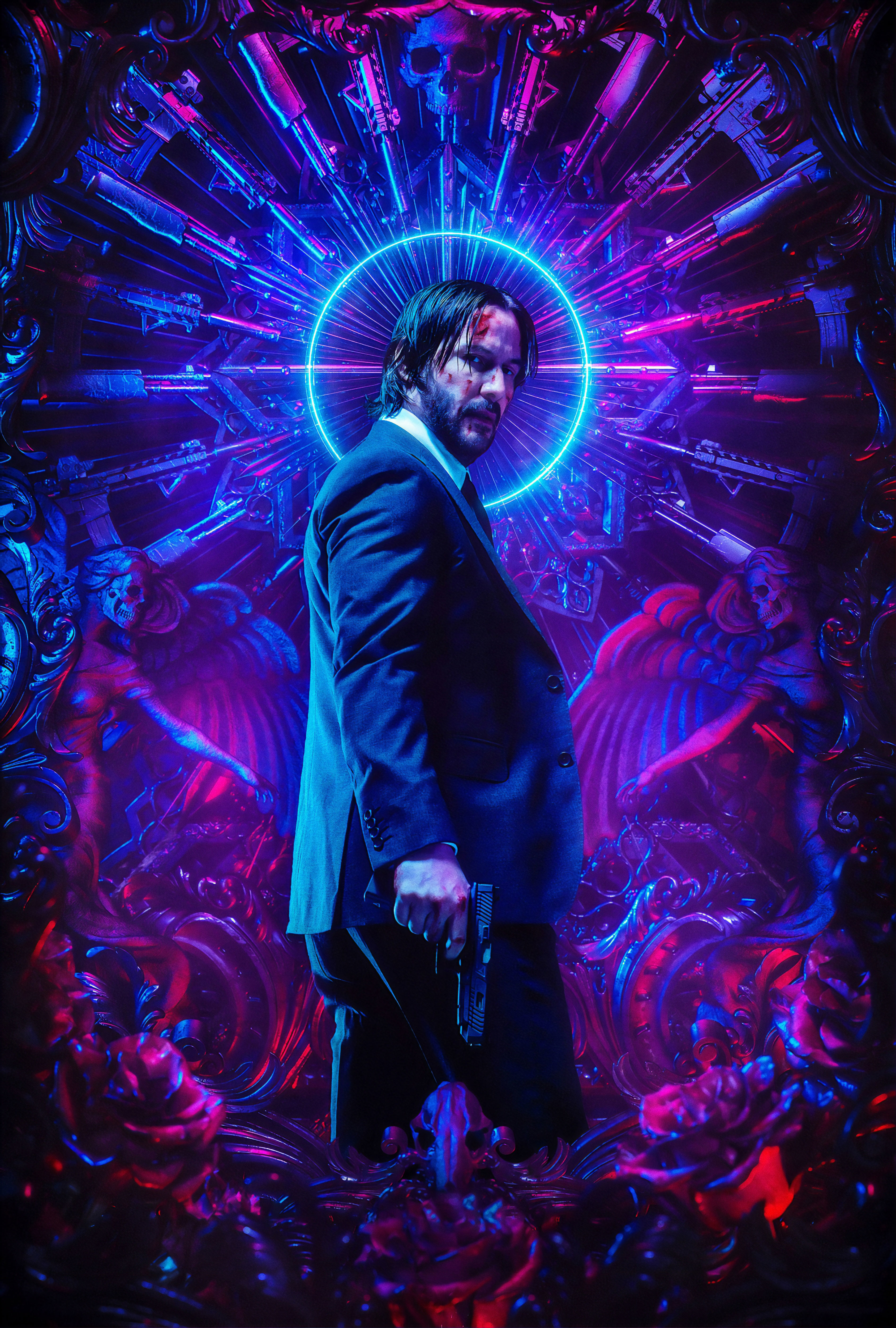 Poster Of John Wick 3 Wallpaper, HD Movies 4K Wallpapers, Images