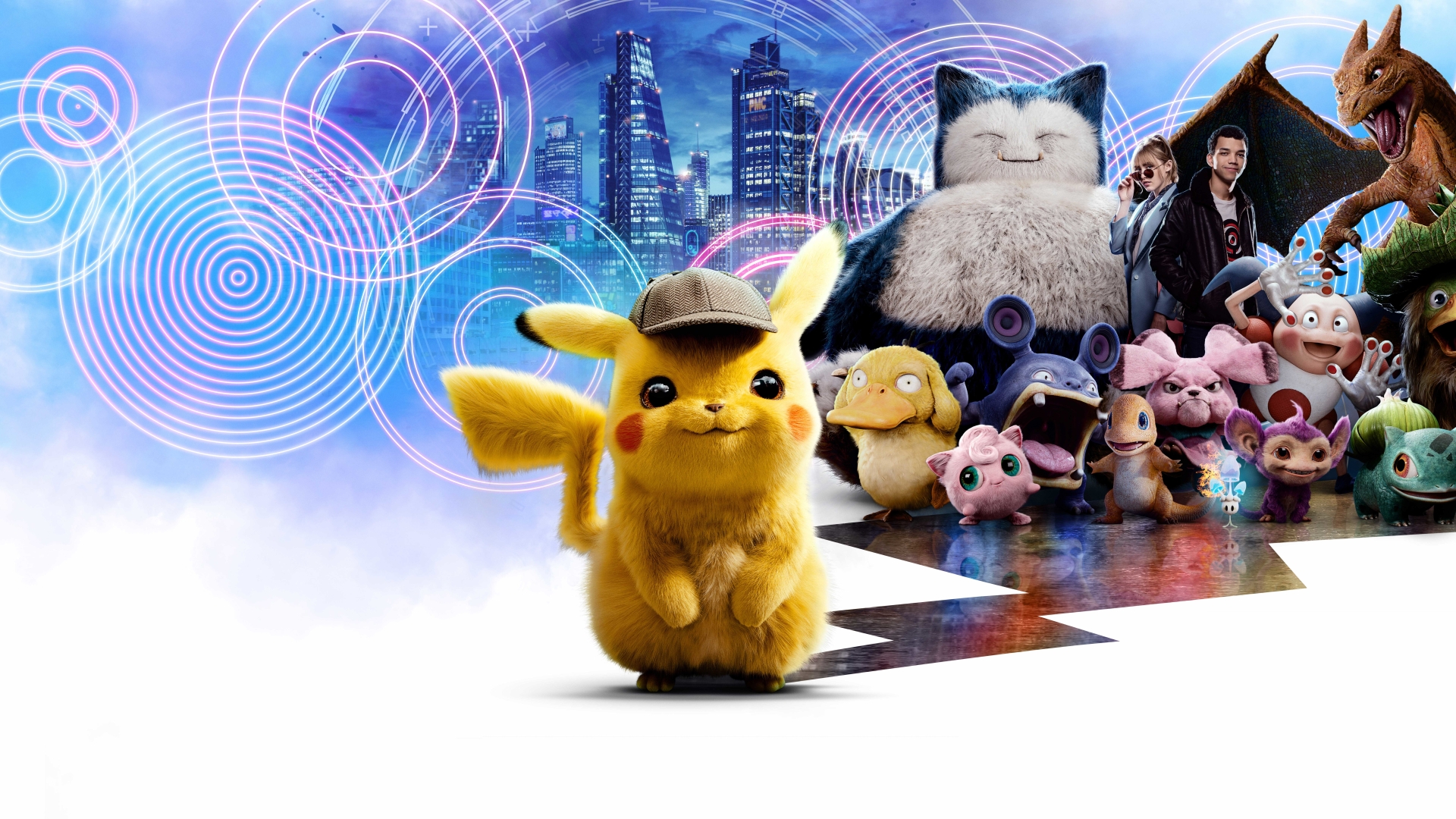 1920x1080 Poster Of Pokemon Detective Pikachu 1080P Laptop Full HD  Wallpaper, HD Movies 4K Wallpapers, Images, Photos and Background -  Wallpapers Den
