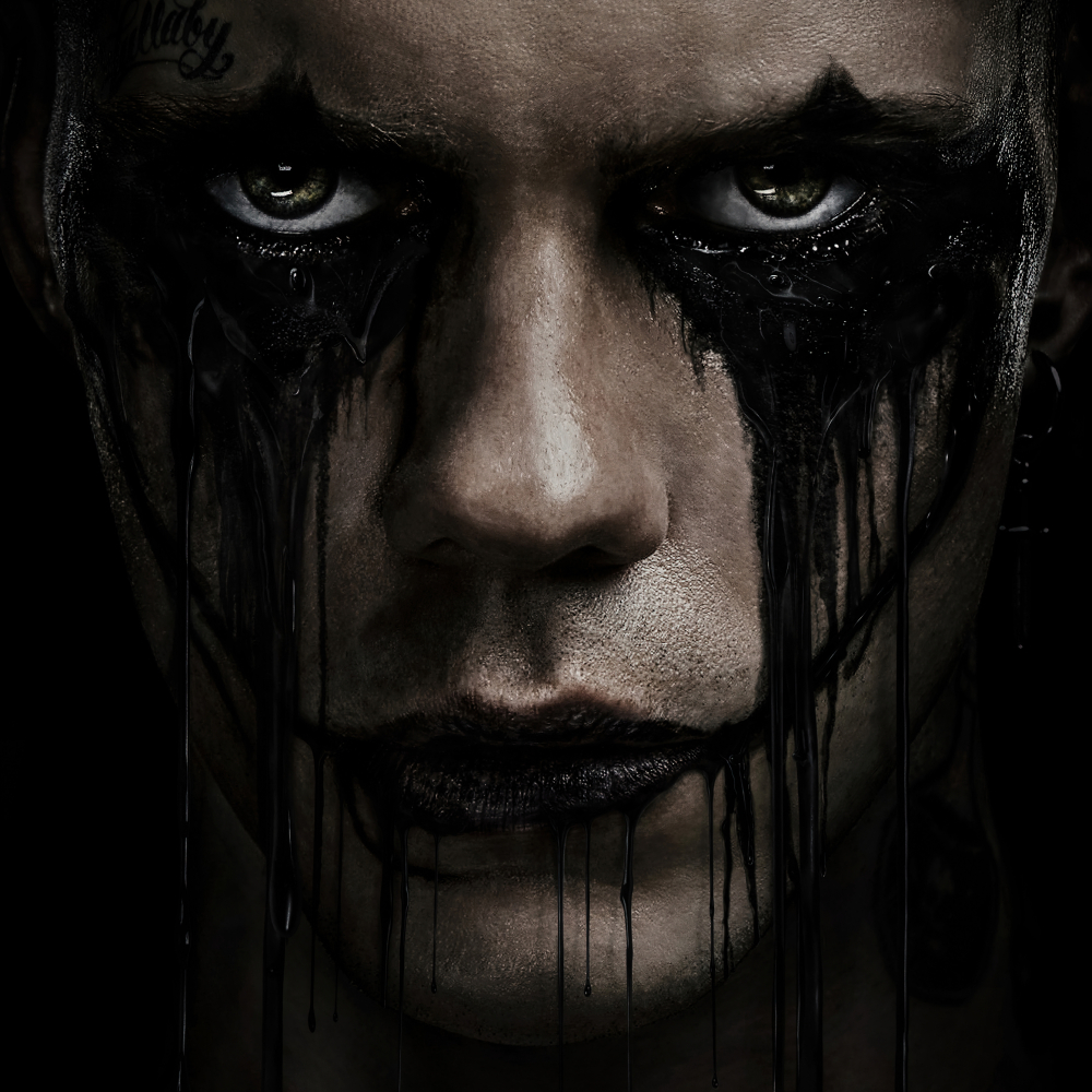 1000x1000 Resolution Poster of The Crow 2024 Movie 1000x1000 Resolution