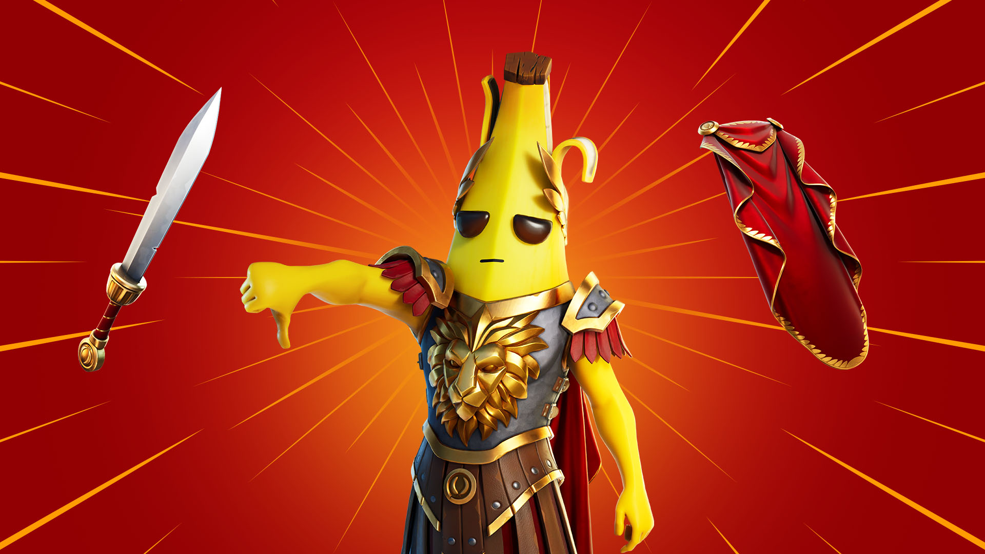 Download wallpapers Fortnite Gold Agent Peely Skin Fortnite main  characters gold stone background Gold Agent Peely Fortnite skins Gold  Agent Peely Skin Gold Agent Peely Fortnite Fortnite characters for  desktop with resolution