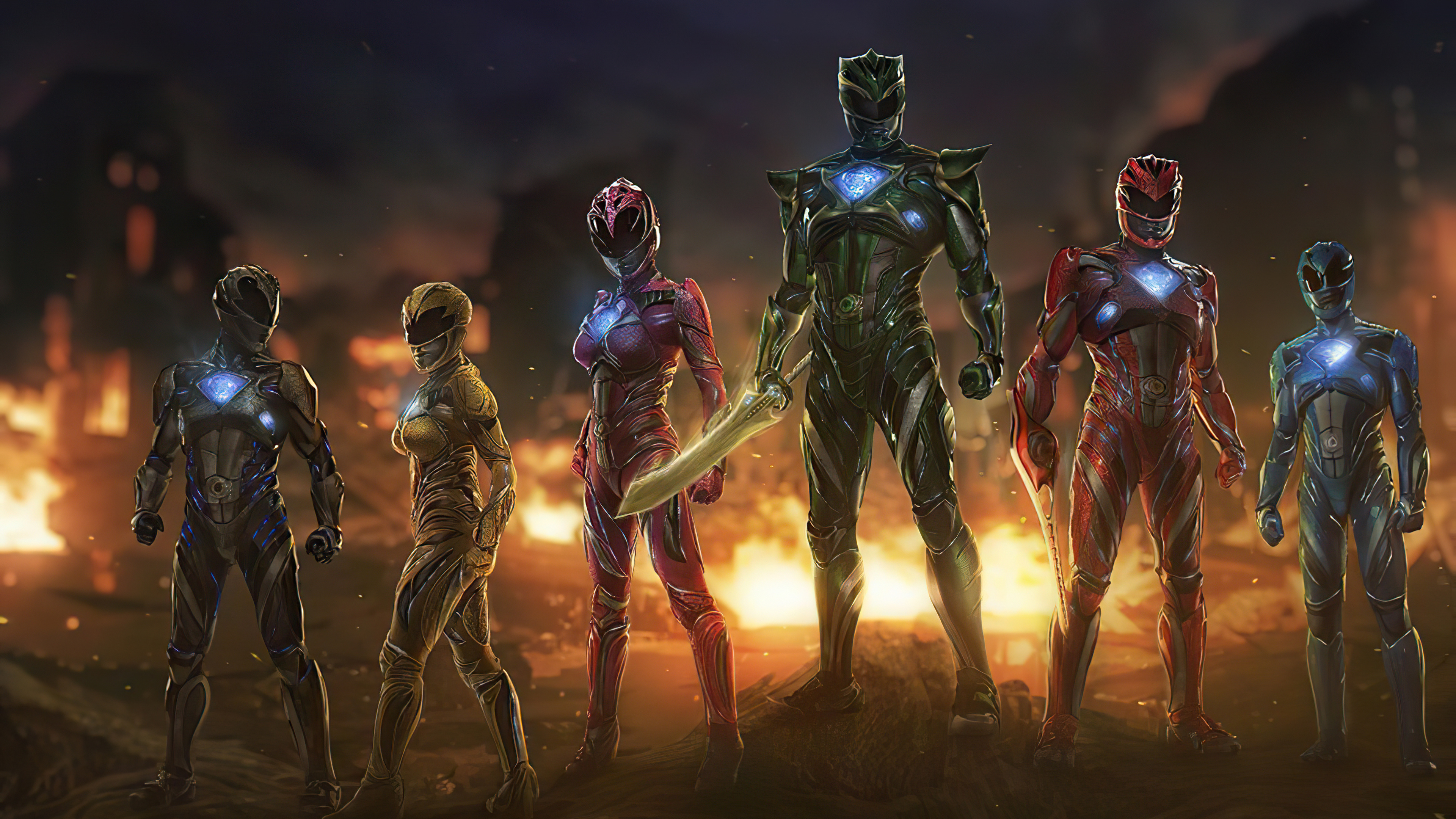 Power Rangers Team Wallpaper Hd Movies 4k Wallpapers Images Photos And Background Wallpapers Den