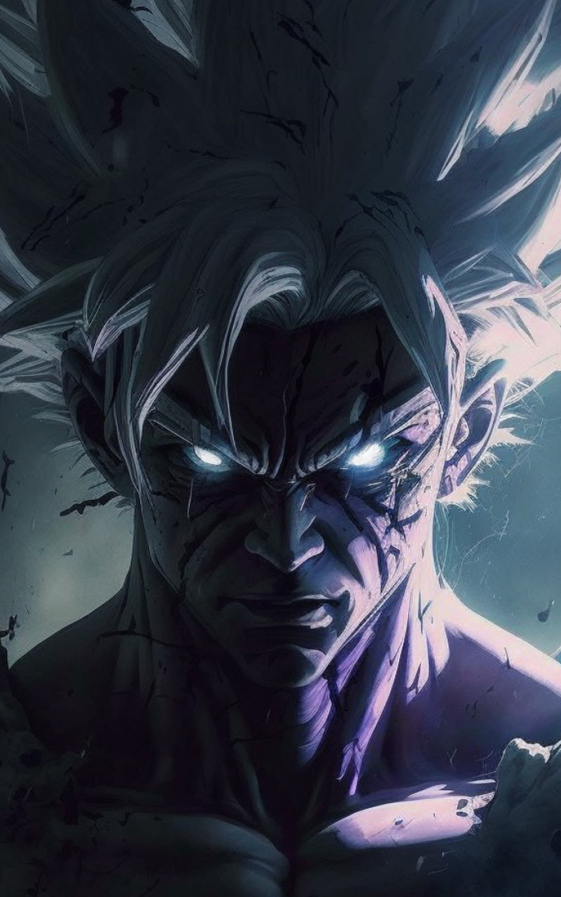 801x1281 Powerfull Goku Cool Dragon Ball AI Art 801x1281 Resolution 