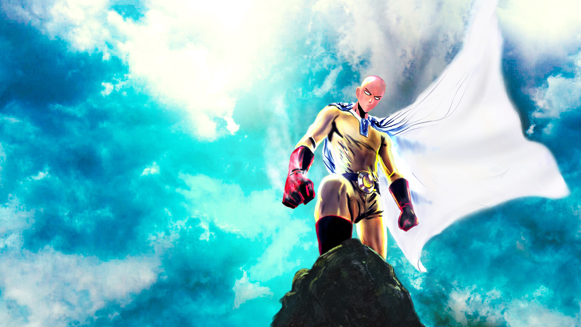8. "Saitama" from One Punch Man - wide 5