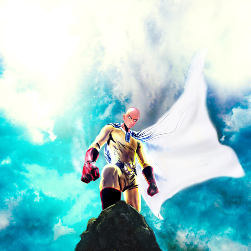 X Resolution Powerfull Saitama One Punch Man X Resolution Wallpaper Wallpapers Den