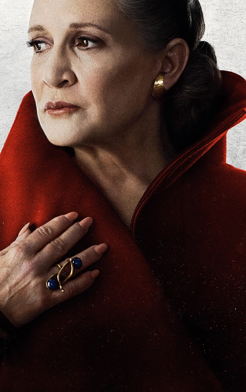 840x1336 Princess Leia Star Wars The Last Jedi 840x1336 Resolution