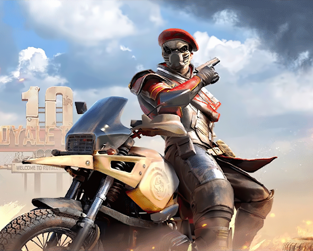 1280x1024 PUBG Biker 1280x1024 Resolution Wallpaper, HD Games 4K