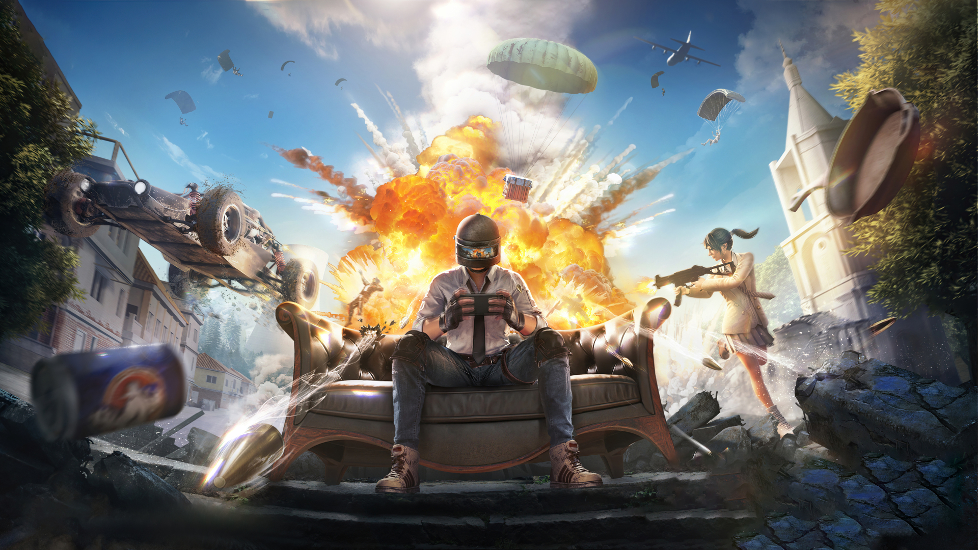 1920x1080 PUBG Gamer 4K 1080P Laptop Full HD Wallpaper, HD Games 4K  Wallpapers, Images, Photos and Background - Wallpapers Den