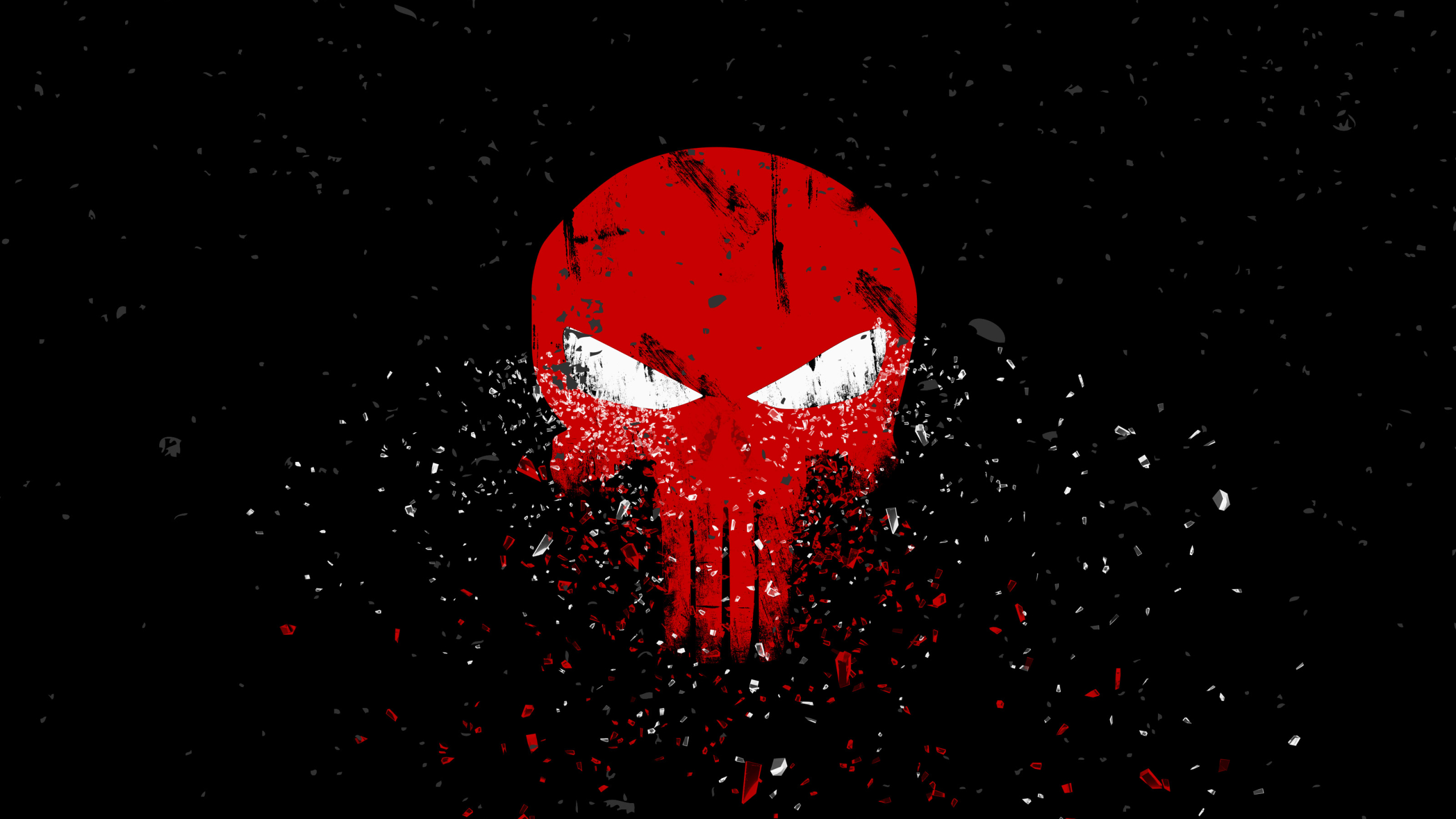 2560x1440 Punisher Logo 1440p Resolution Wallpaper Hd Artist 4k