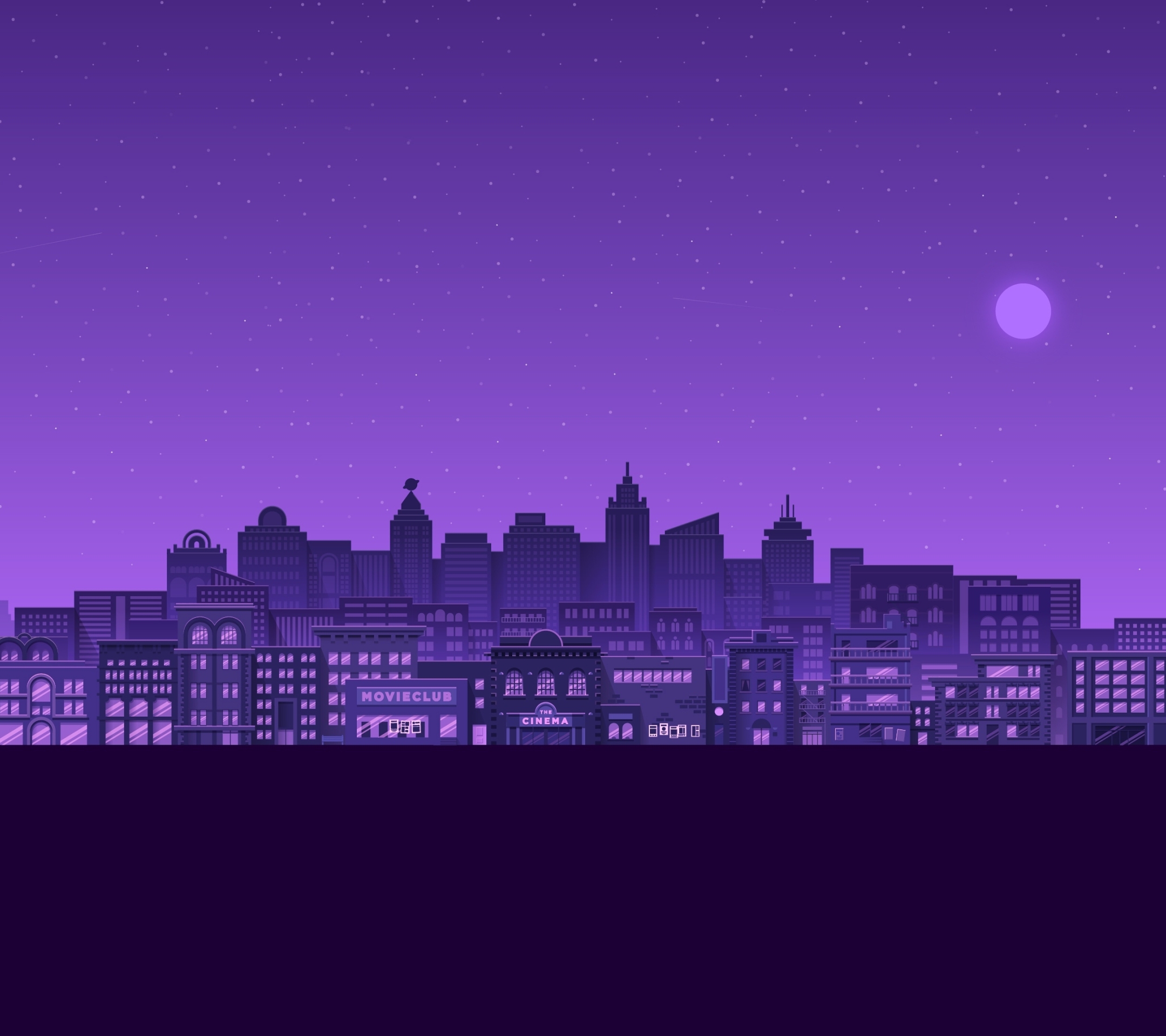 2160x1920 Purple City 2160x1920 Resolution Wallpaper, HD Artist 4K ...