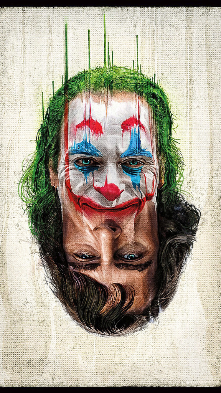 750x1334 Put On A Happy Face Joker iPhone 6, iPhone 6S, iPhone 7 Wallpaper,  HD Movies 4K Wallpapers, Images, Photos and Background - Wallpapers Den
