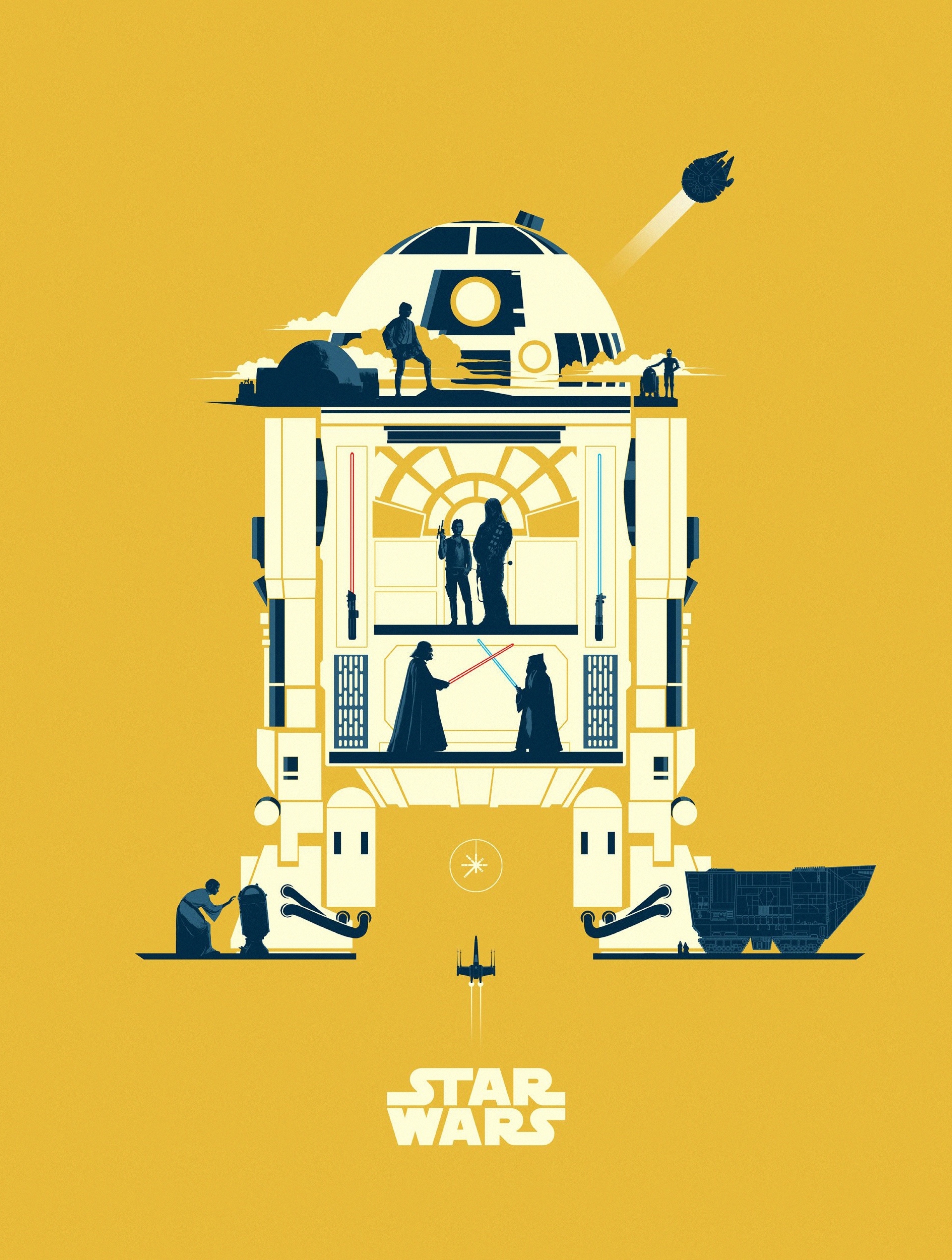 3400x4500 R2 D2 Star Wars Minimalist 3400x4500 Resolution Wallpaper Hd Minimalist 4k Wallpapers Images Photos And Background Wallpapers Den
