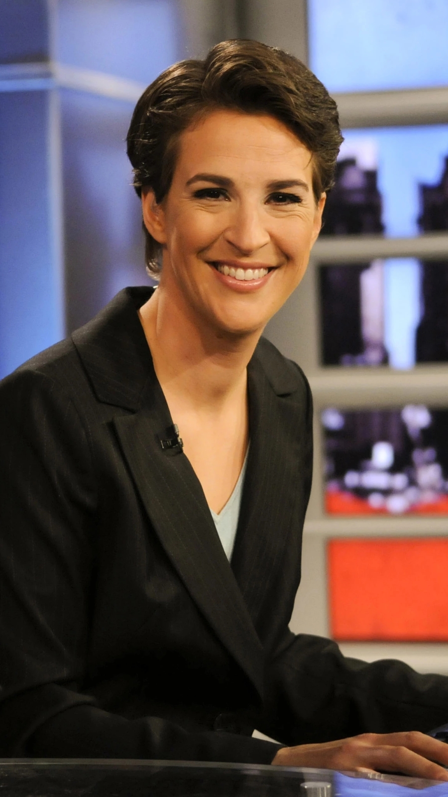 Vibrant Rachel Maddow Political Commentary Artwork in 4K Vibrant Rachel Maddow Political Commentary Artwork in 4K