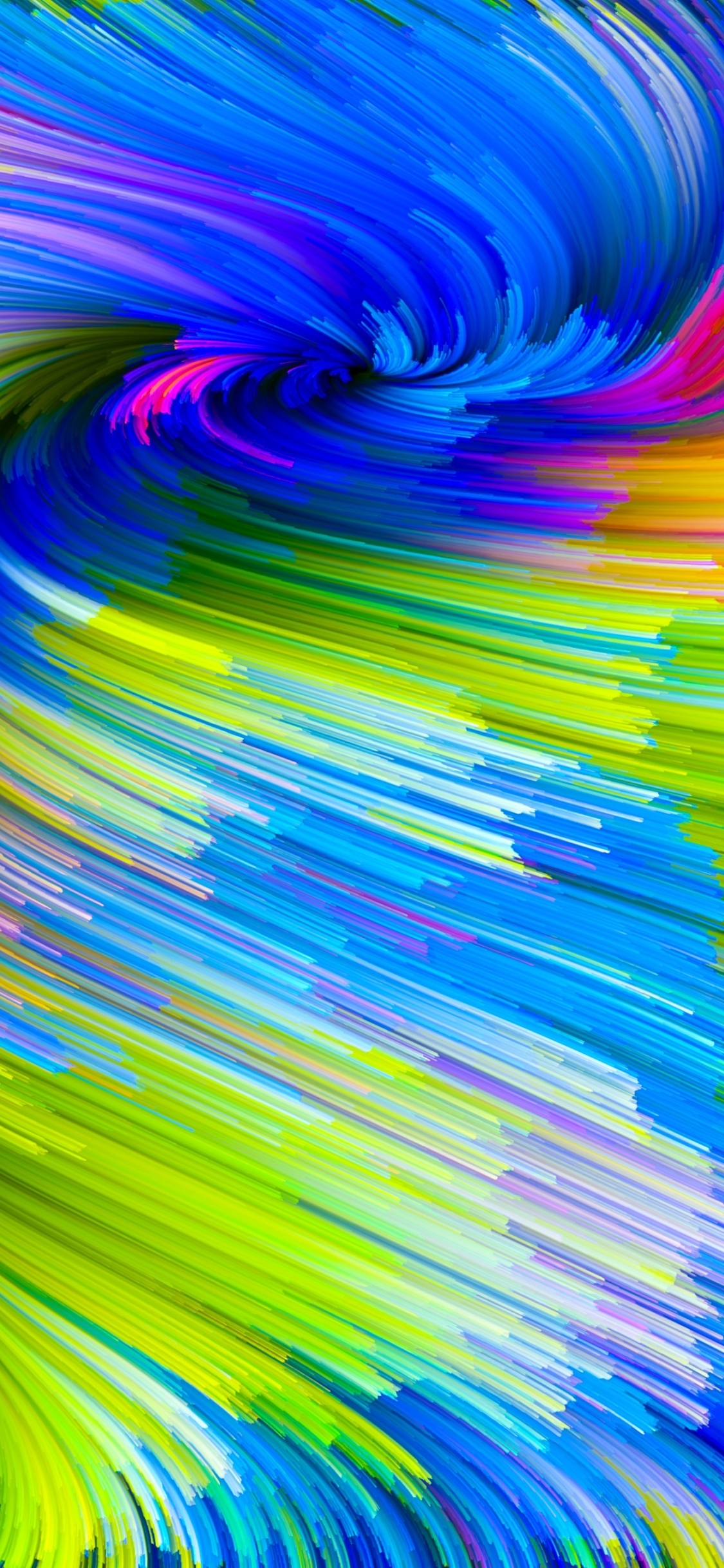 1125x2436 Rainbow Paint Splash Iphone Xsiphone 10iphone X Wallpaper