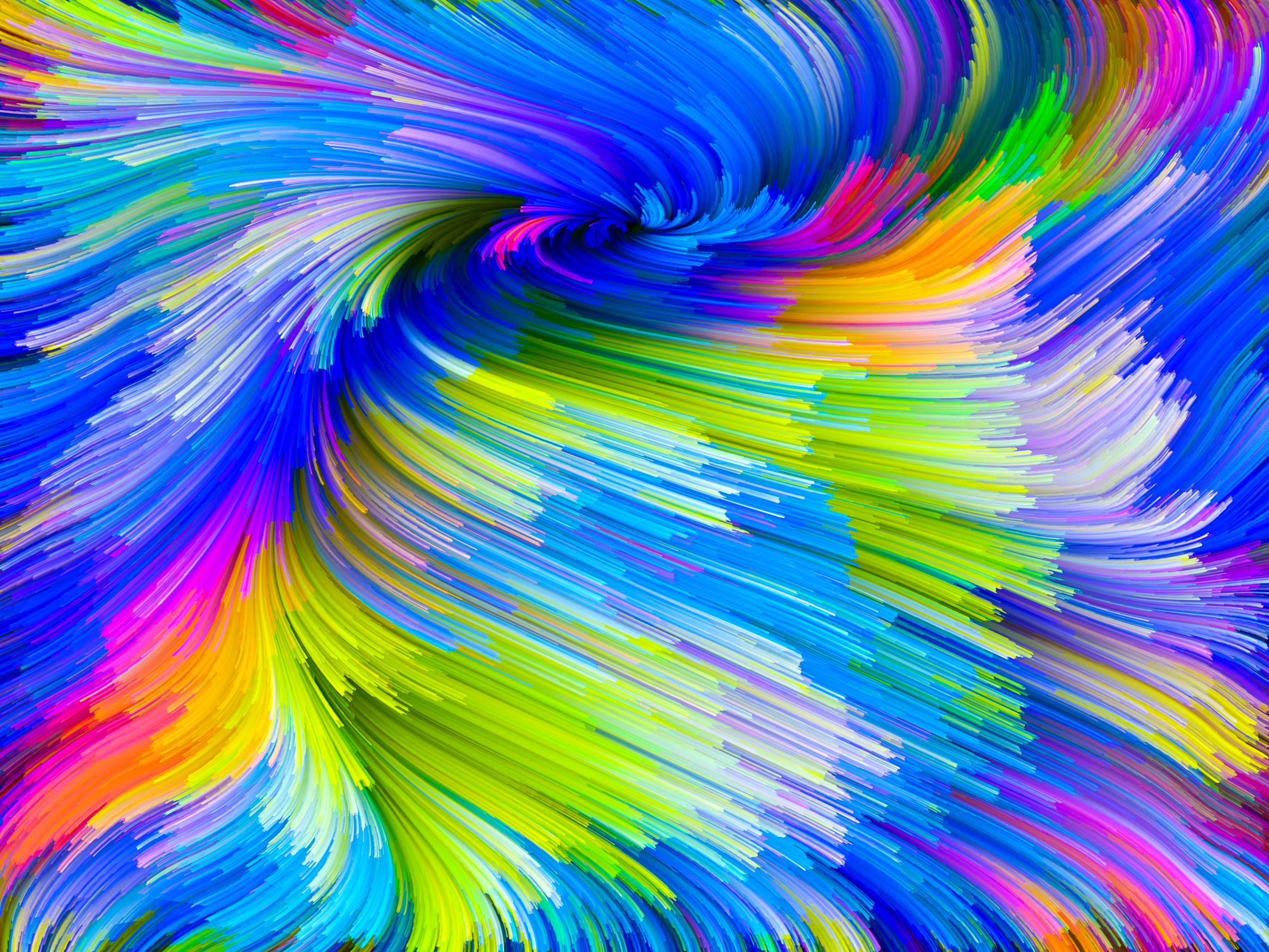 Rainbow Paint Splash Wallpaper, HD Abstract 4K Wallpapers, Images, Photos and Background