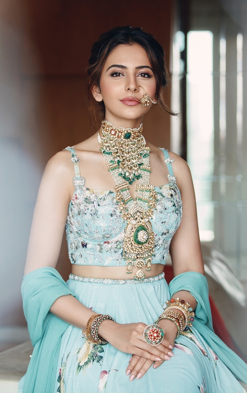 840x1336 Rakul Preet Singh Wedding 840x1336 Resolution Wallpaper, HD