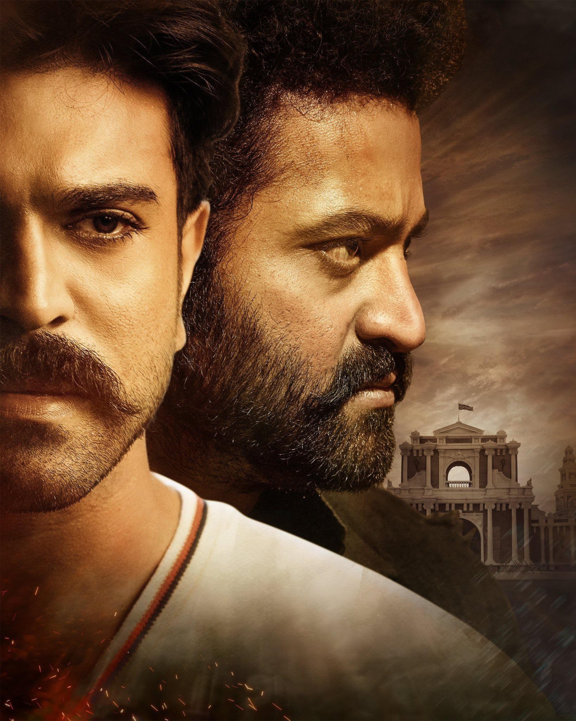 Ram Charan & Jr NTR RRR Movie 2021 Wallpaper, HD Movies 4K Wallpapers,  Images, Photos and Background - Wallpapers Den