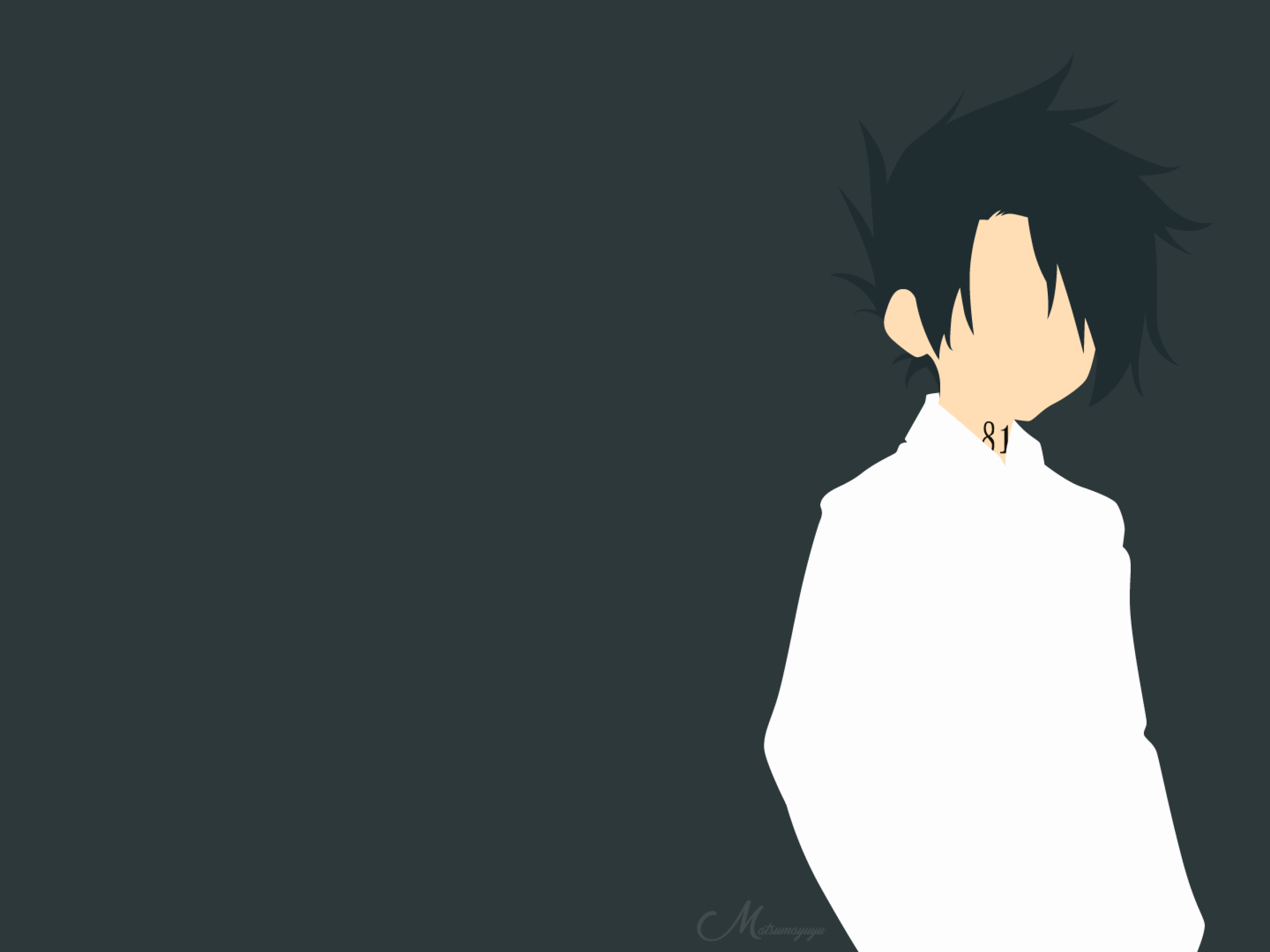 3200x2400 Resolution Ray The Promised Neverland Minimal 3200x2400