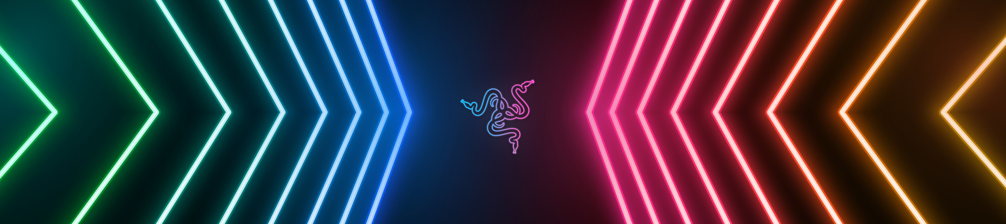 3440x768 Resolution Razer 4k Logo Art 3440x768 Resolution Wallpaper