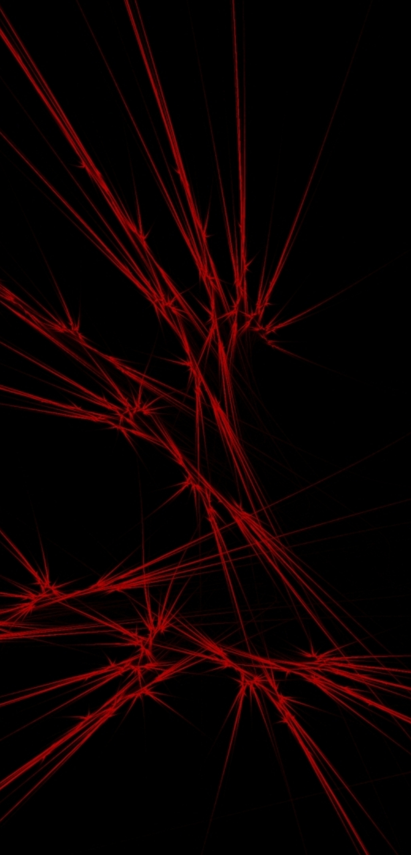 iPadOS Wallpaper 4K Red Dark Abstract 1469