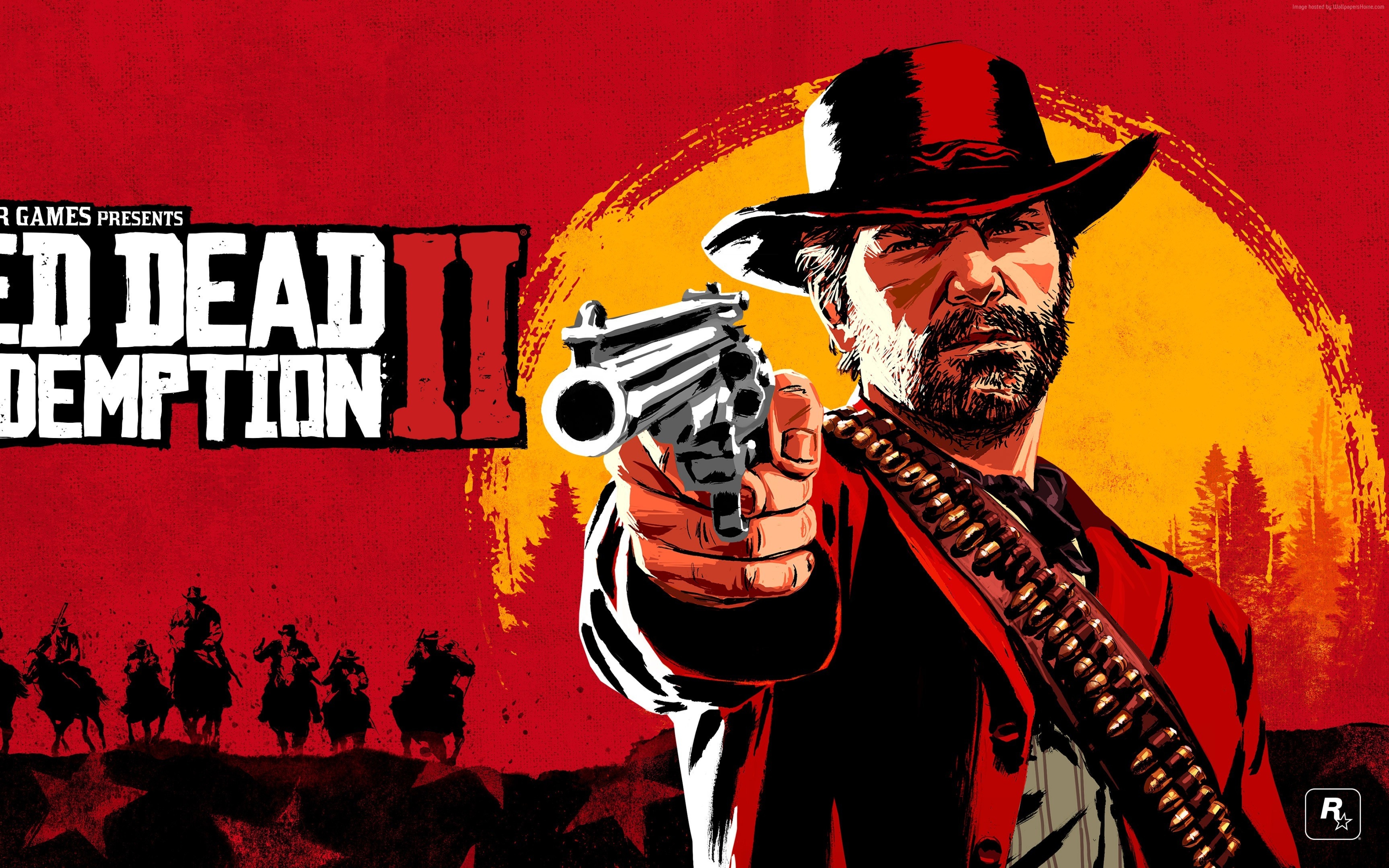 Red Dead Redemption 2 Game Poster 2018, HD 4K Wallpaper