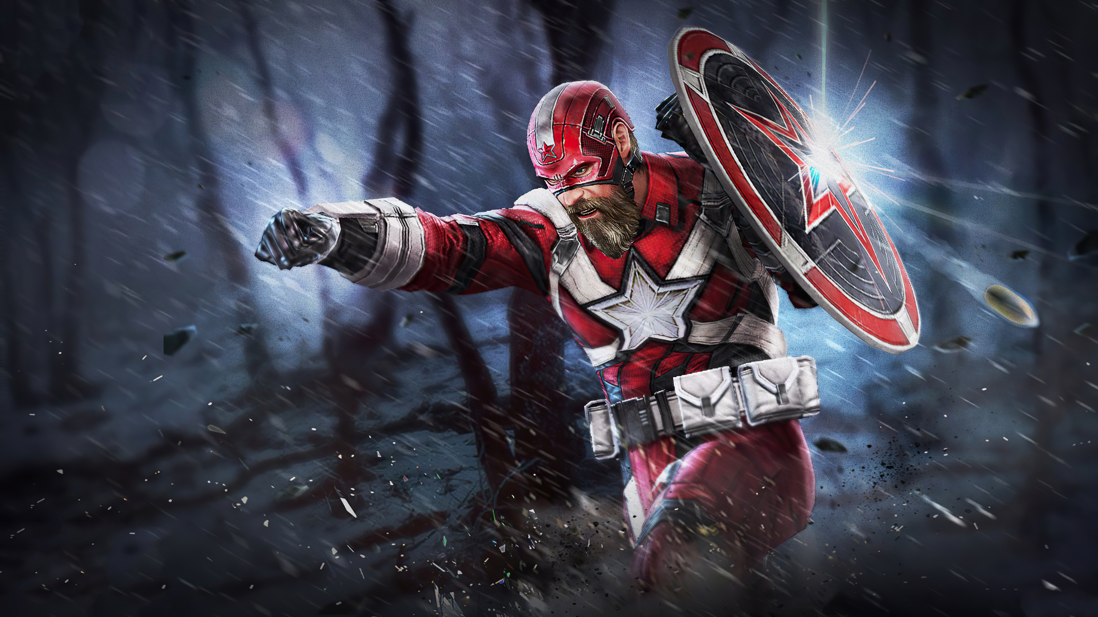 Red Guardian Marvel Future Fight Wallpaper, HD Games 4K Wallpapers, Images,  Photos and Background - Wallpapers Den
