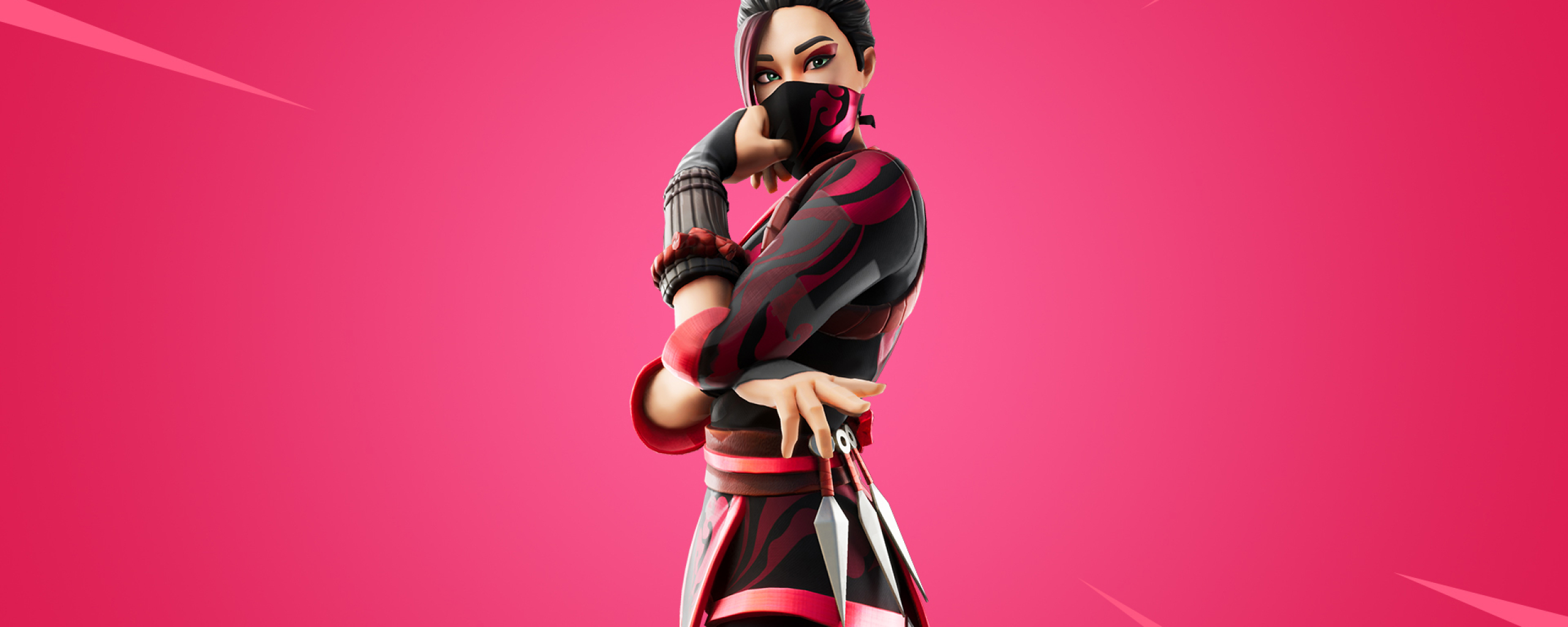 2560x1024 Red Jade Skin Fortnite Outfit 2560x1024 Resolution Wallpaper ...