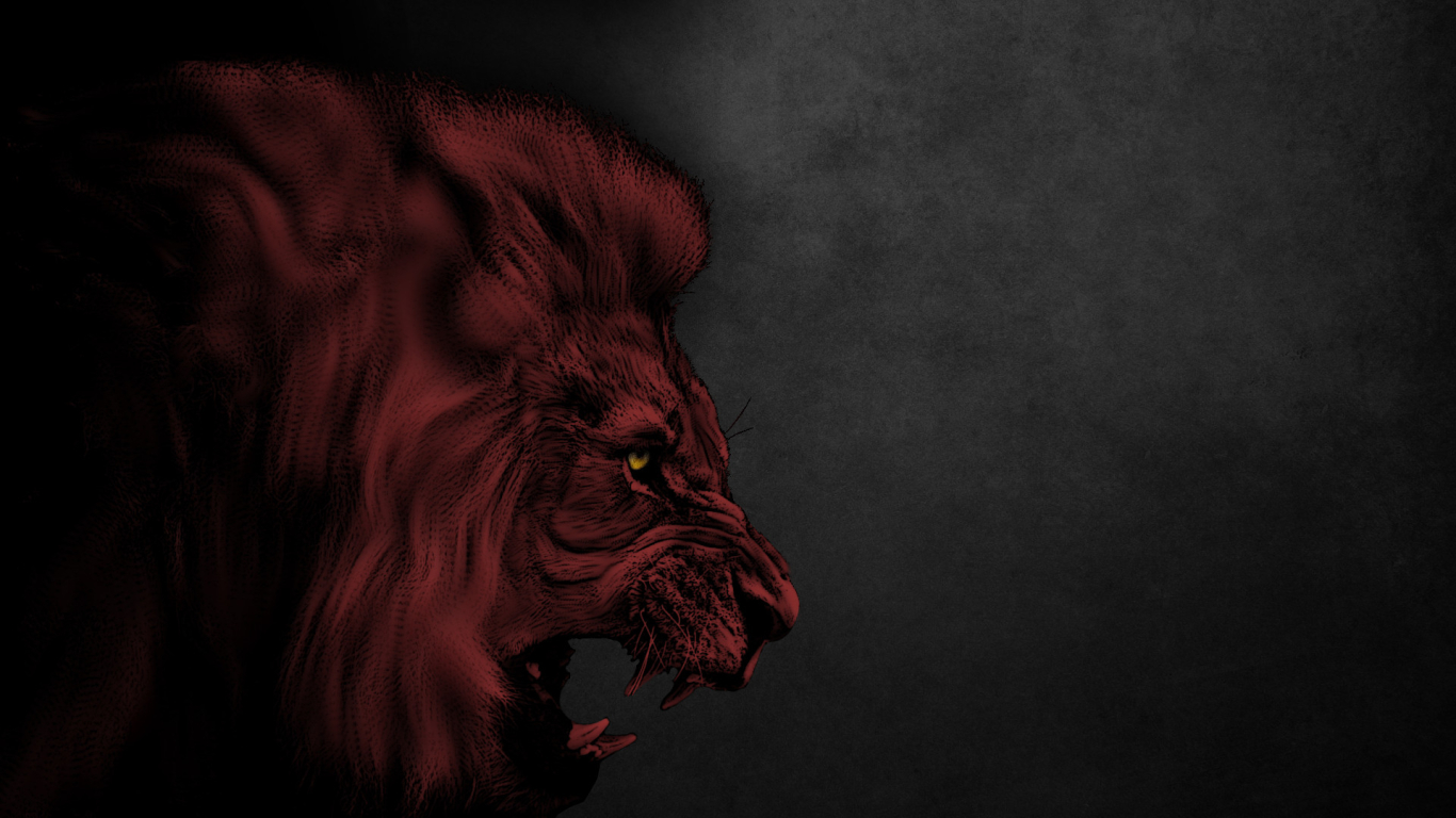 1366x768 Red Lion Art 1366x768 Resolution Wallpaper, HD Artist 4K Wallpapers,  Images, Photos and Background - Wallpapers Den