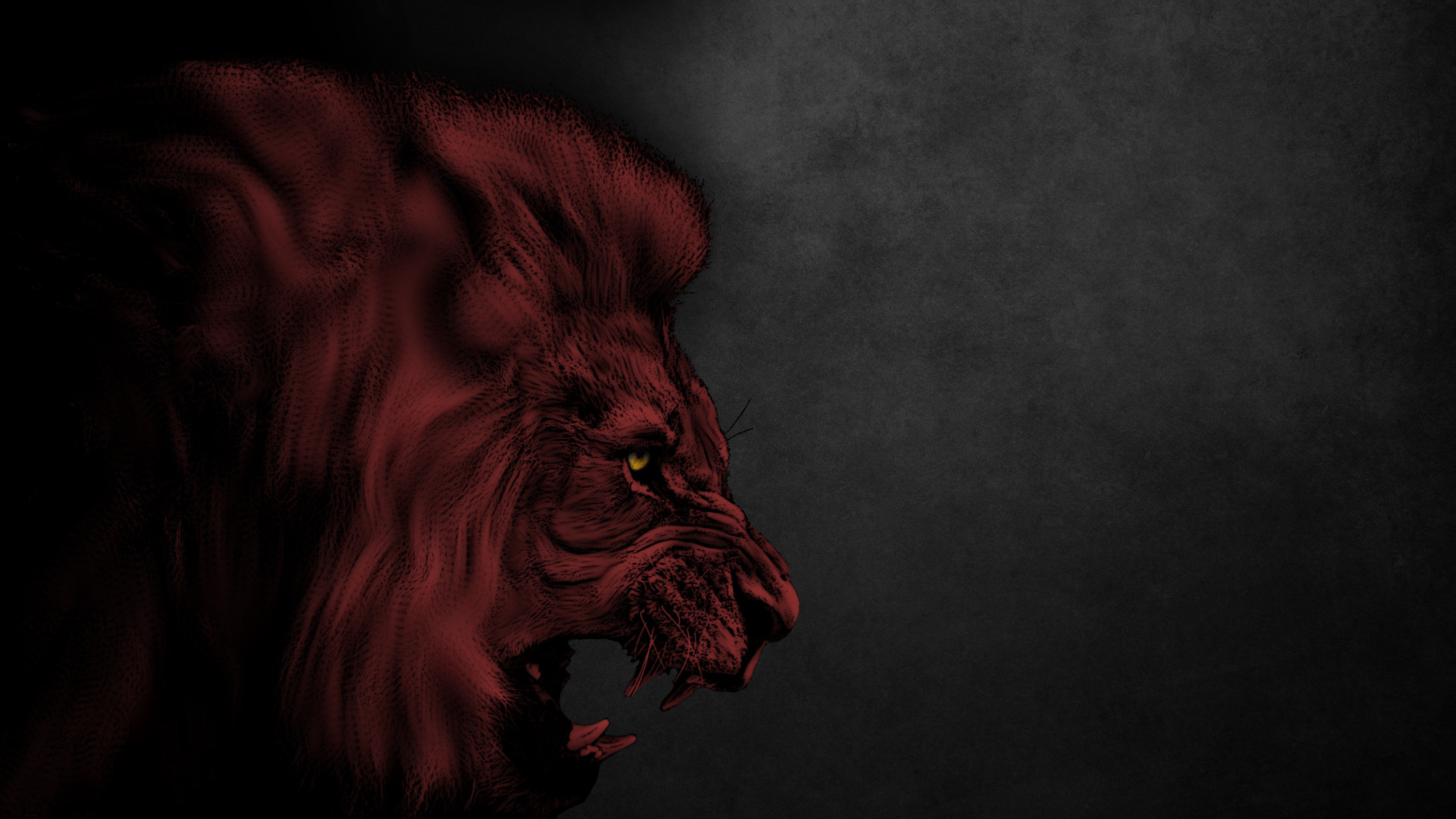 3840x2160 Red Lion Art 4k Wallpaper Hd Artist 4k Wallpapers Images Photos And Background Wallpapers Den