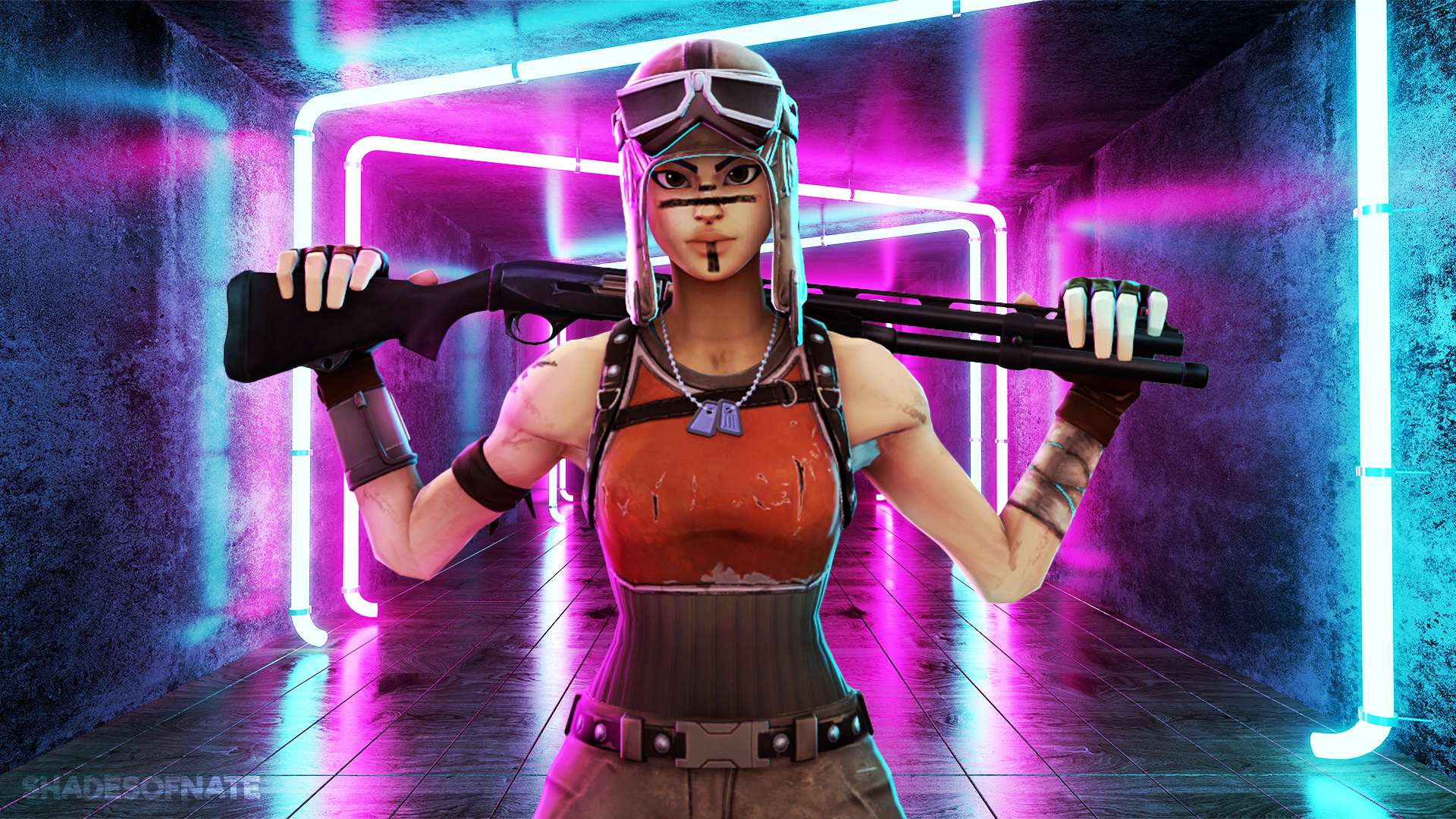 Renegade Raider Fortnite with Sniper Wallpaper, HD Games 4K Wallpapers,  Images and Background - Wallpapers Den