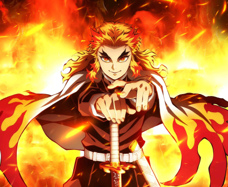 448x368 Rengoku Demon Slayer 448x368 Resolution Wallpaper, Hd Movies 4k 