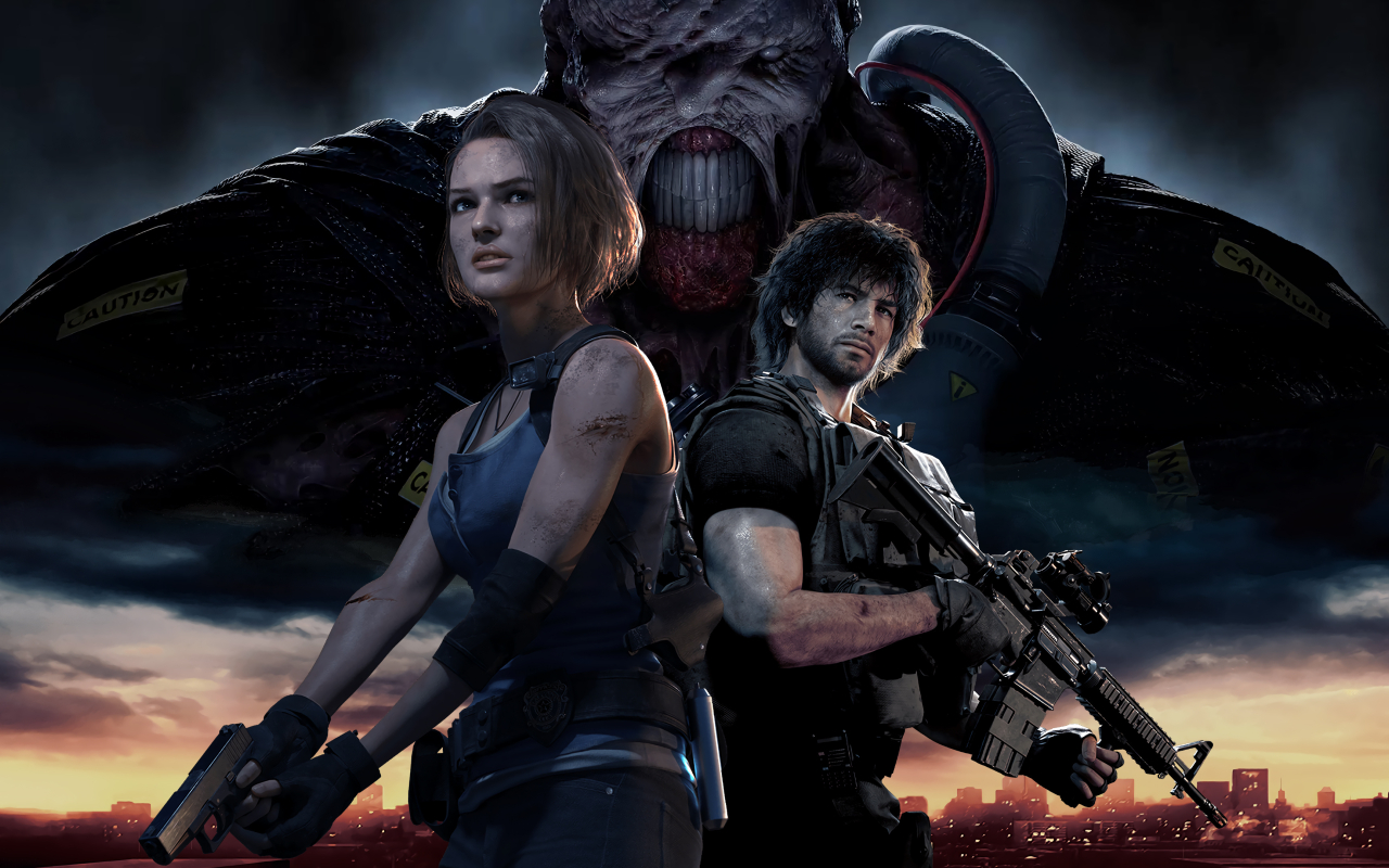 1280x800 Resident Evil 3 Remake Characters 1280x800 Resolution ...