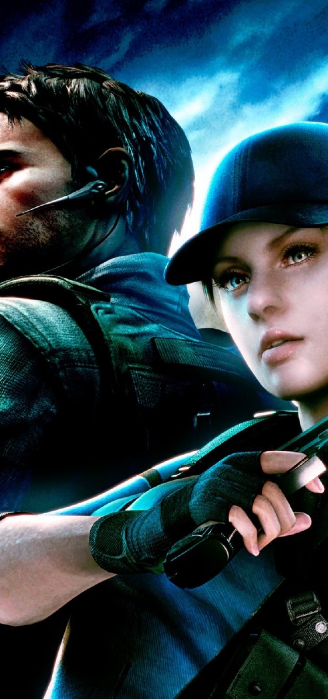 1080x2300 Resident Evil Jill Valentine Chris Redfield 1080x2300 Resolution Wallpaper Hd Games