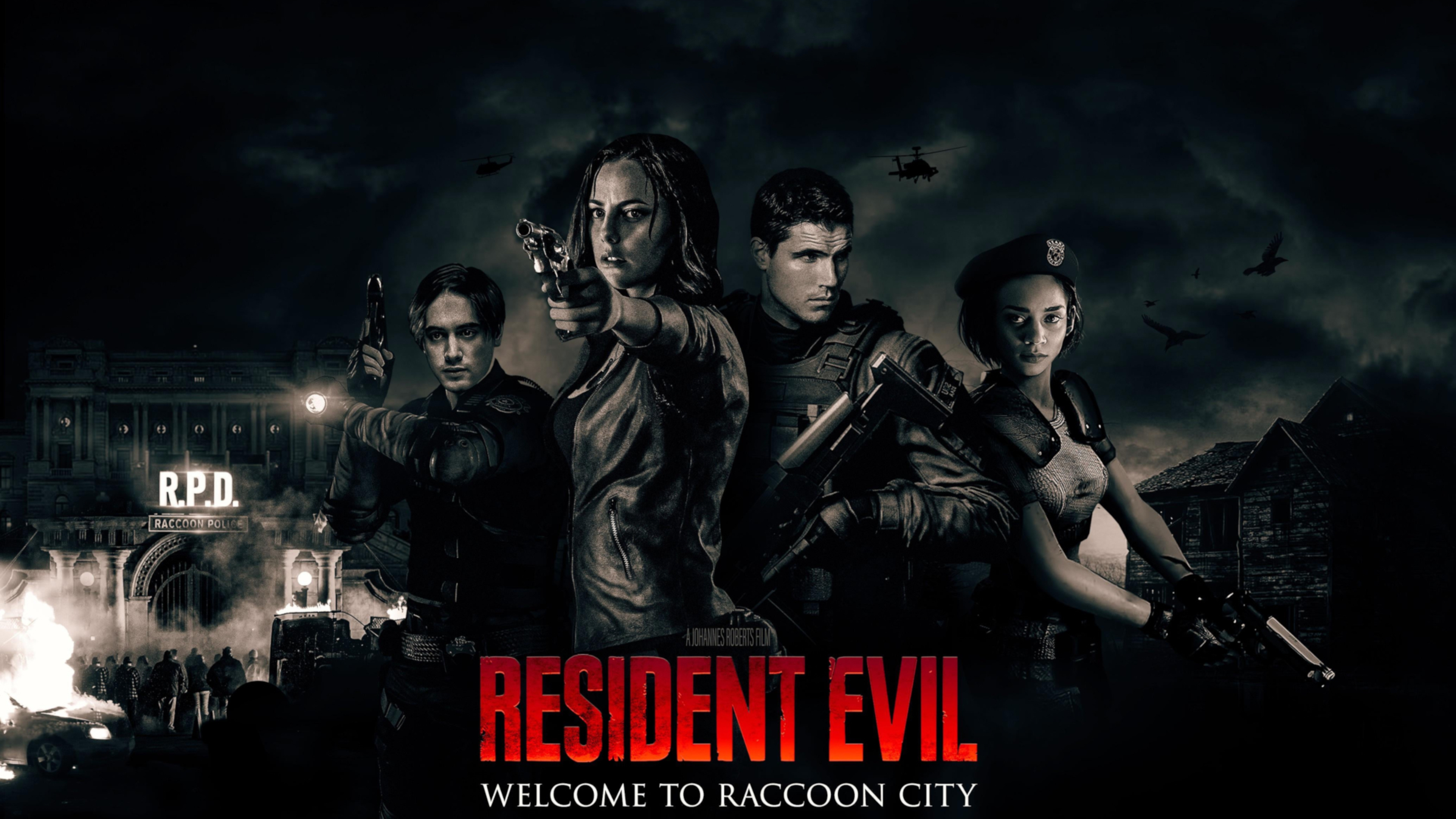 3840x2160 Resident Evil Welcome To Raccoon City Movie 2021 4K Wallpaper, HD  Movies 4K Wallpapers, Images, Photos and Background - Wallpapers Den
