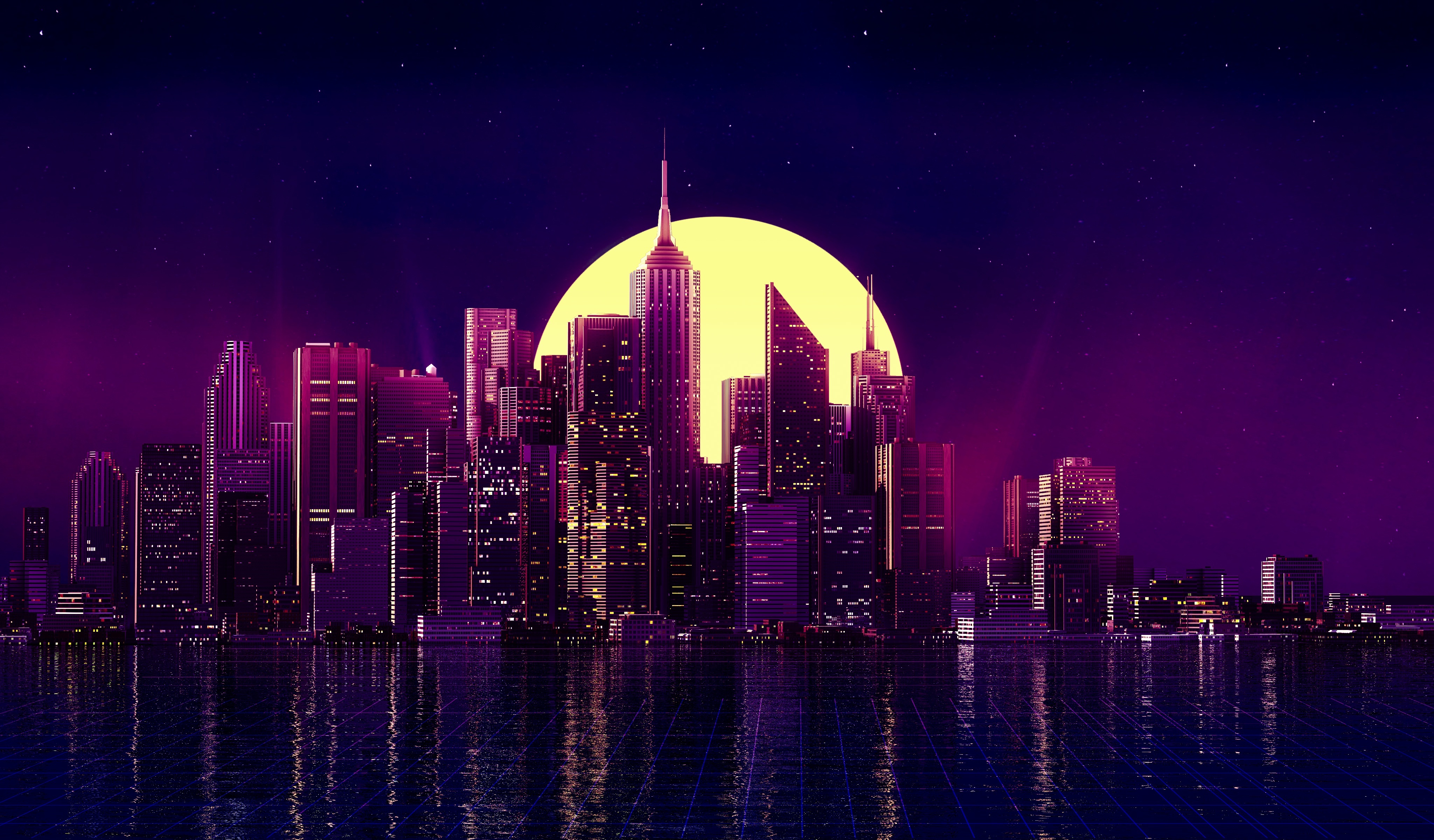 Featured image of post Purple Retro Wallpaper 4K : Available in hd, 4k and 8k resolution for desktop and mobile.