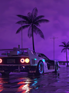 240x320 Retro Wave Sunset and Running Car Android Mobile, Nokia 230, Nokia  215, Samsung Xcover 550, LG G350 Wallpaper, HD Artist 4K Wallpapers,  Images, Photos and Background - Wallpapers Den