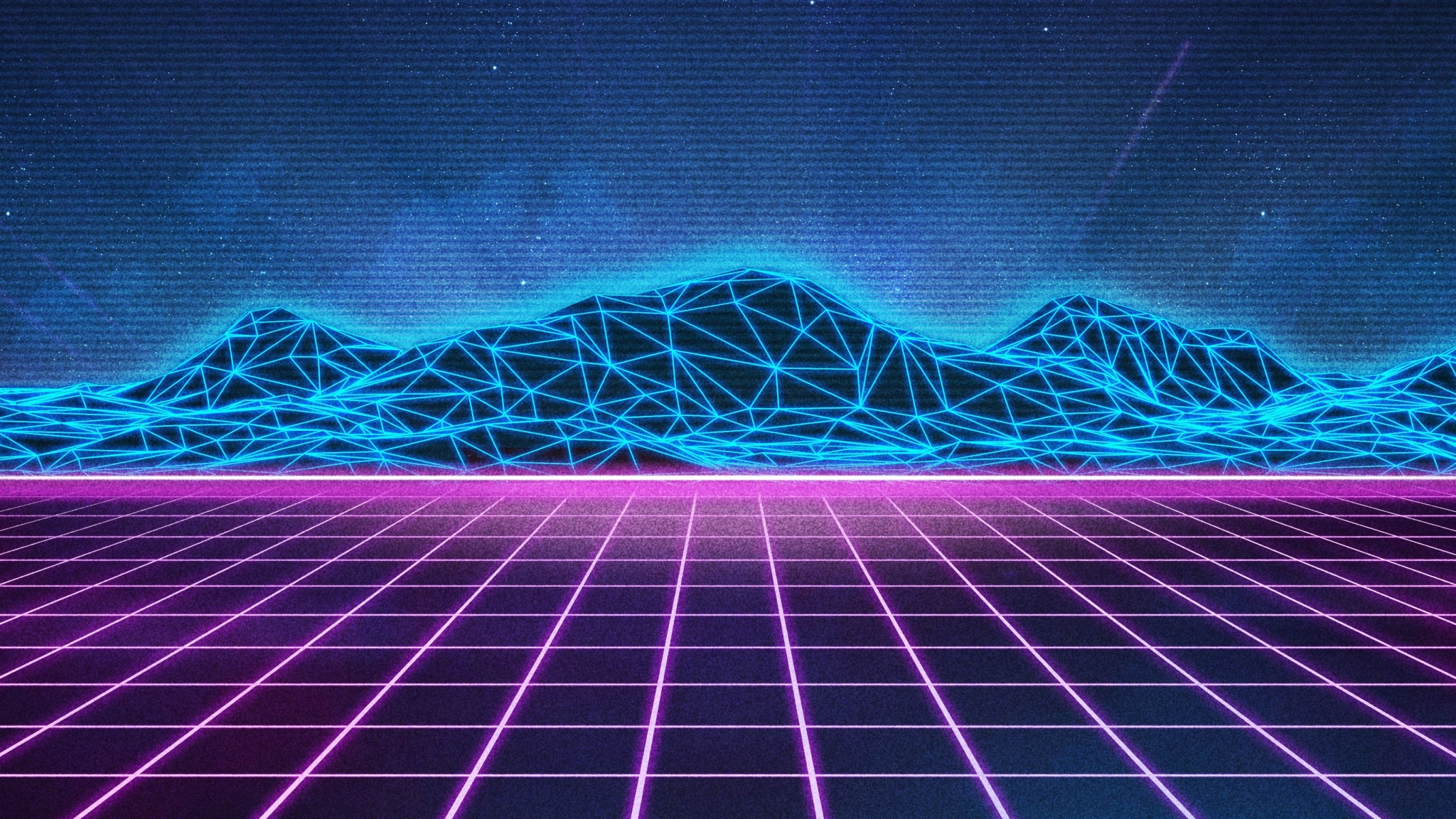 Retro Wave HD 8K Wallpaper