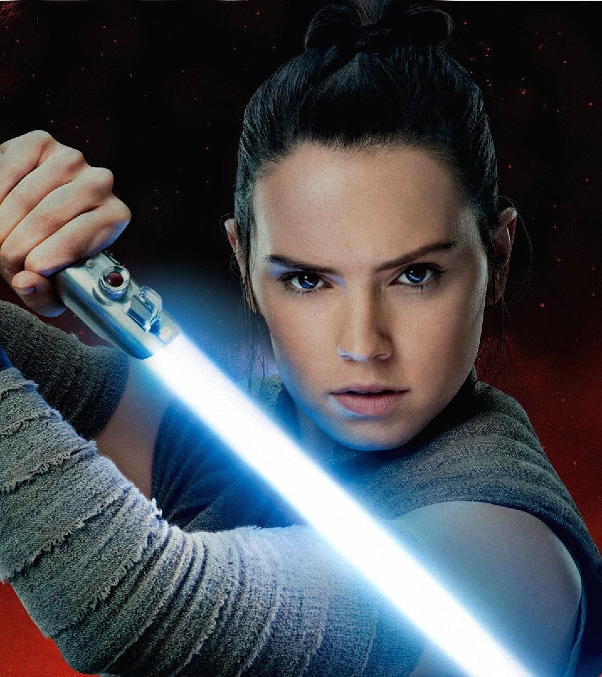 1920x2160 Resolution Rey Aka Daisy Ridley In Star Wars The Last Jedi ...