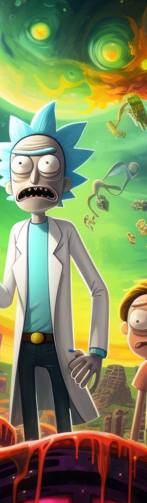 300x1024 Resolution Rick and Morty Aesthetic 300x1024 Resolution ...