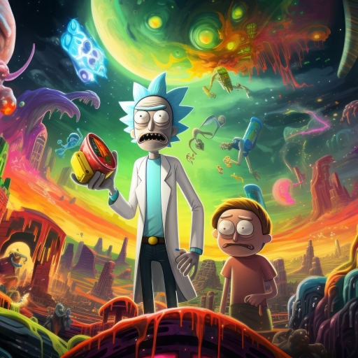512x512 Resolution Rick and Morty Aesthetic 512x512 Resolution ...
