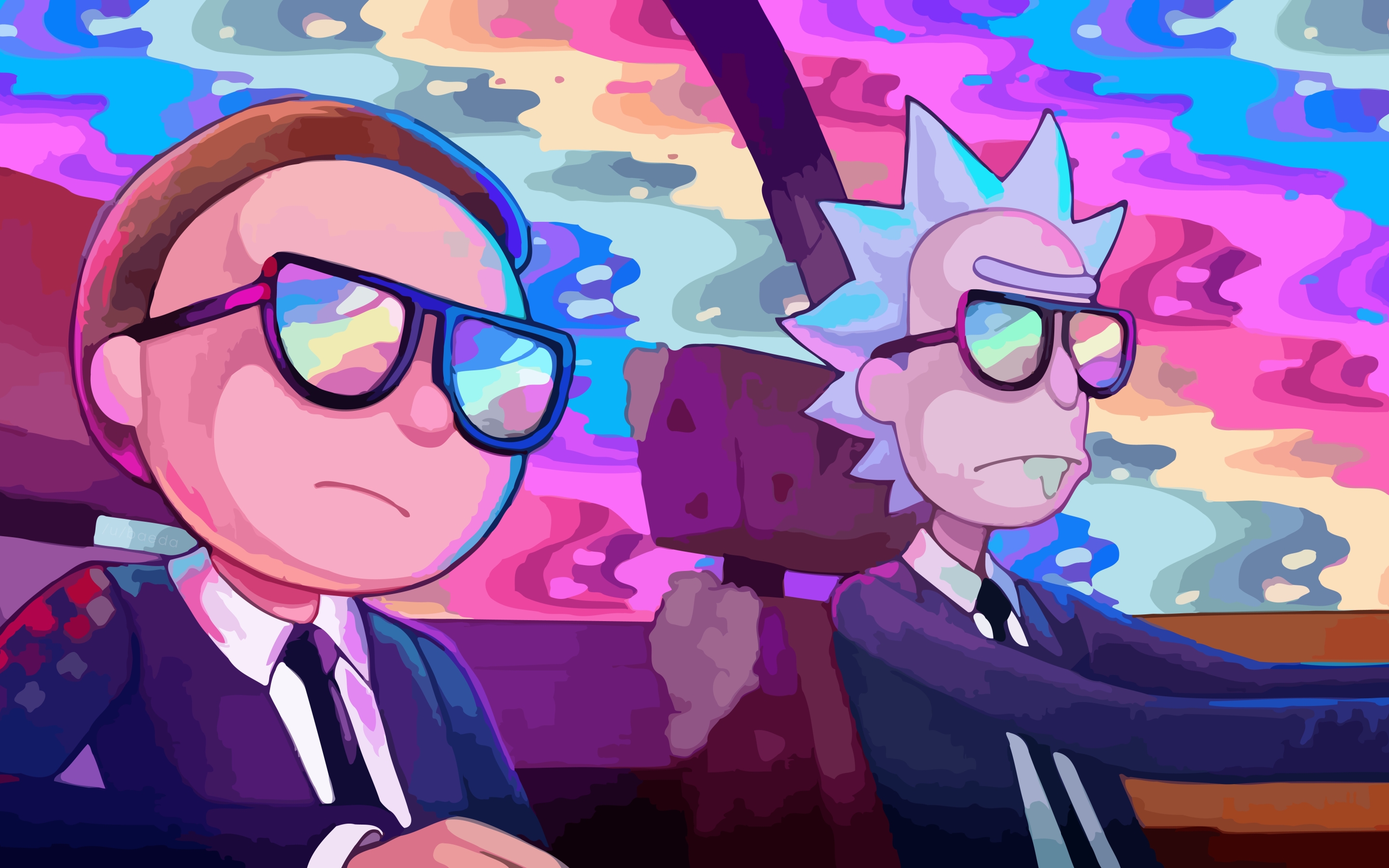 2880x1800 Rick and Morty Oh Mama Run The Jewels Macbook Pro Retina ...