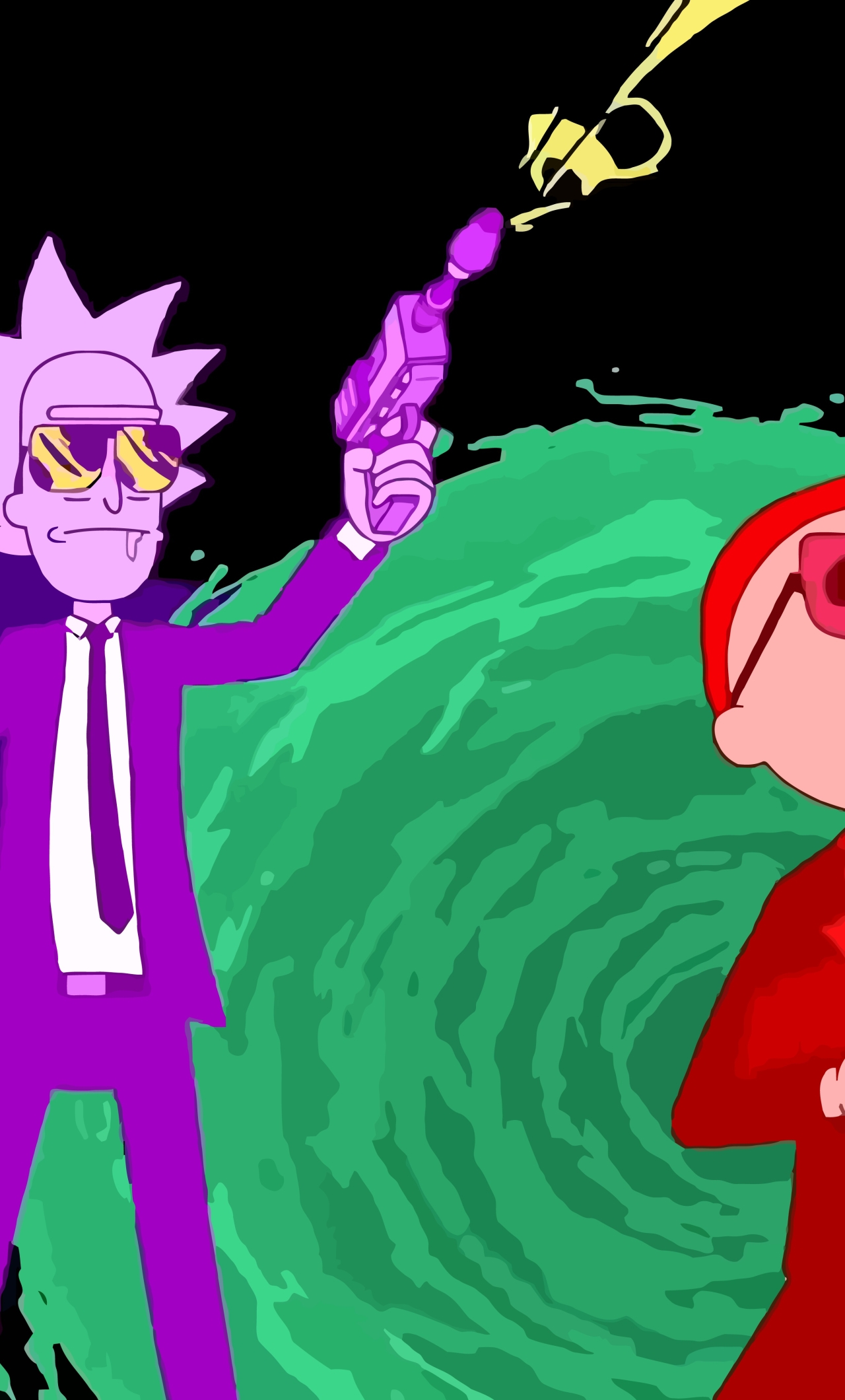 Rick And Morty Run The Jewels Art, HD 8K Wallpaper