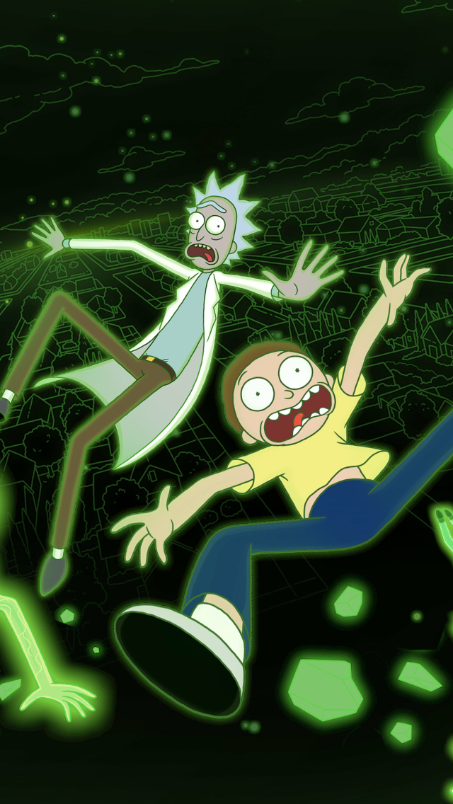 640x1136 Rick and Morty Season 6 iPhone 5,5c,5S,SE ,Ipod Touch ...