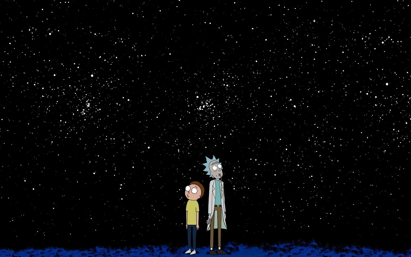 Rick And Morty Space, Full HD Wallpaper