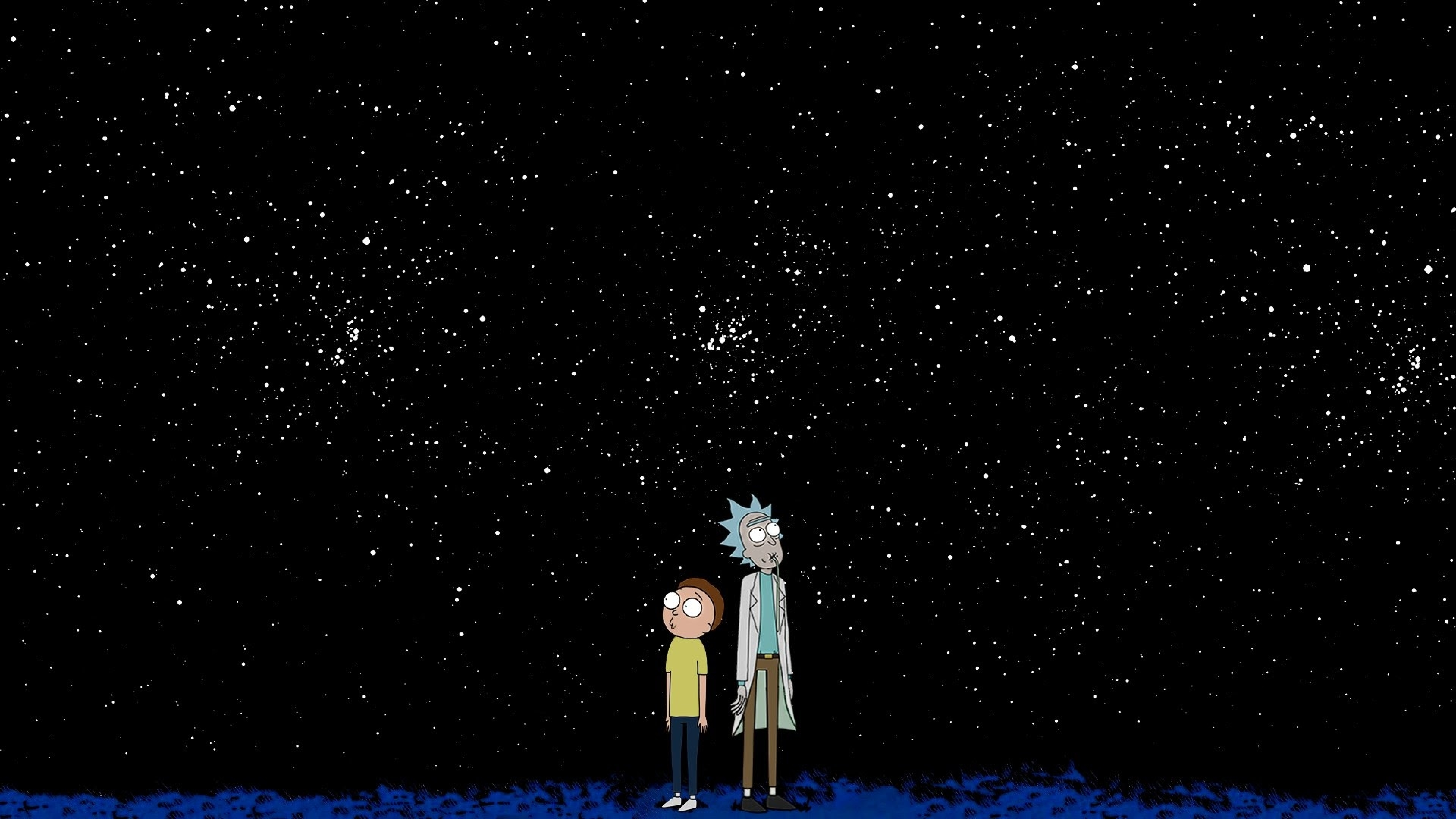Download Rick And Morty Space 2560x1024 Resolution, Full HD Wallpaper