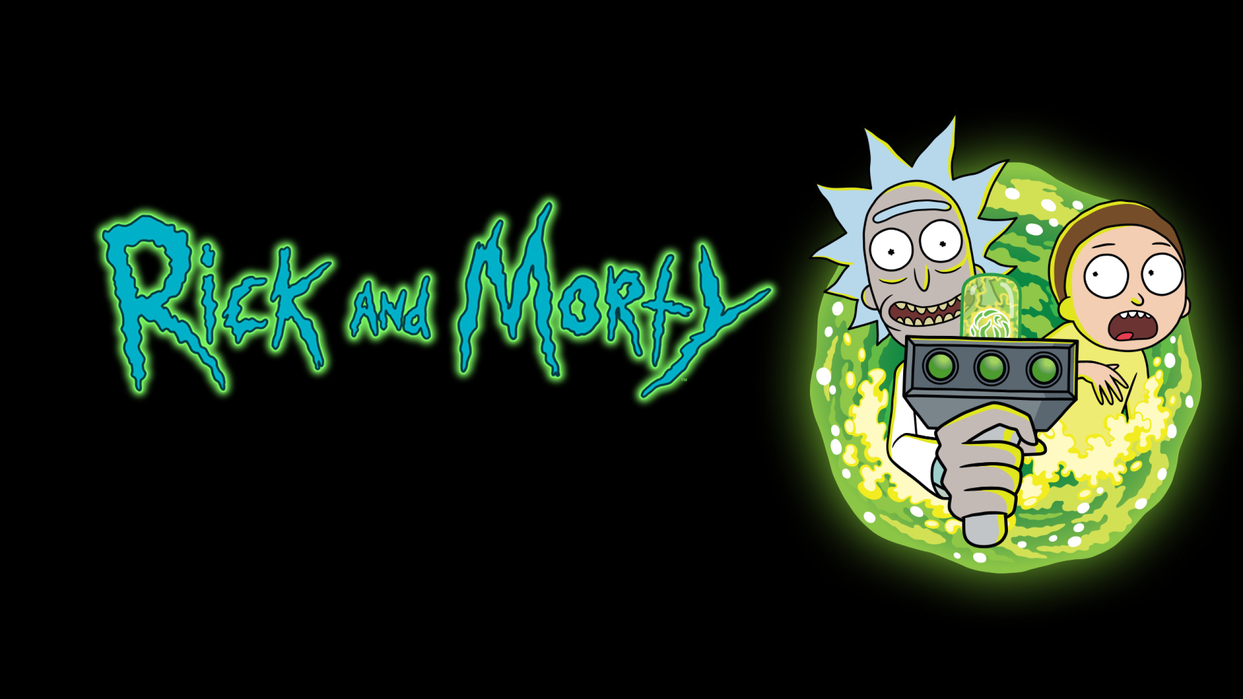 2560x1440 Resolution Rick And Morty Tv Poster 1440p Resolution Wallpaper Wallpapers Den