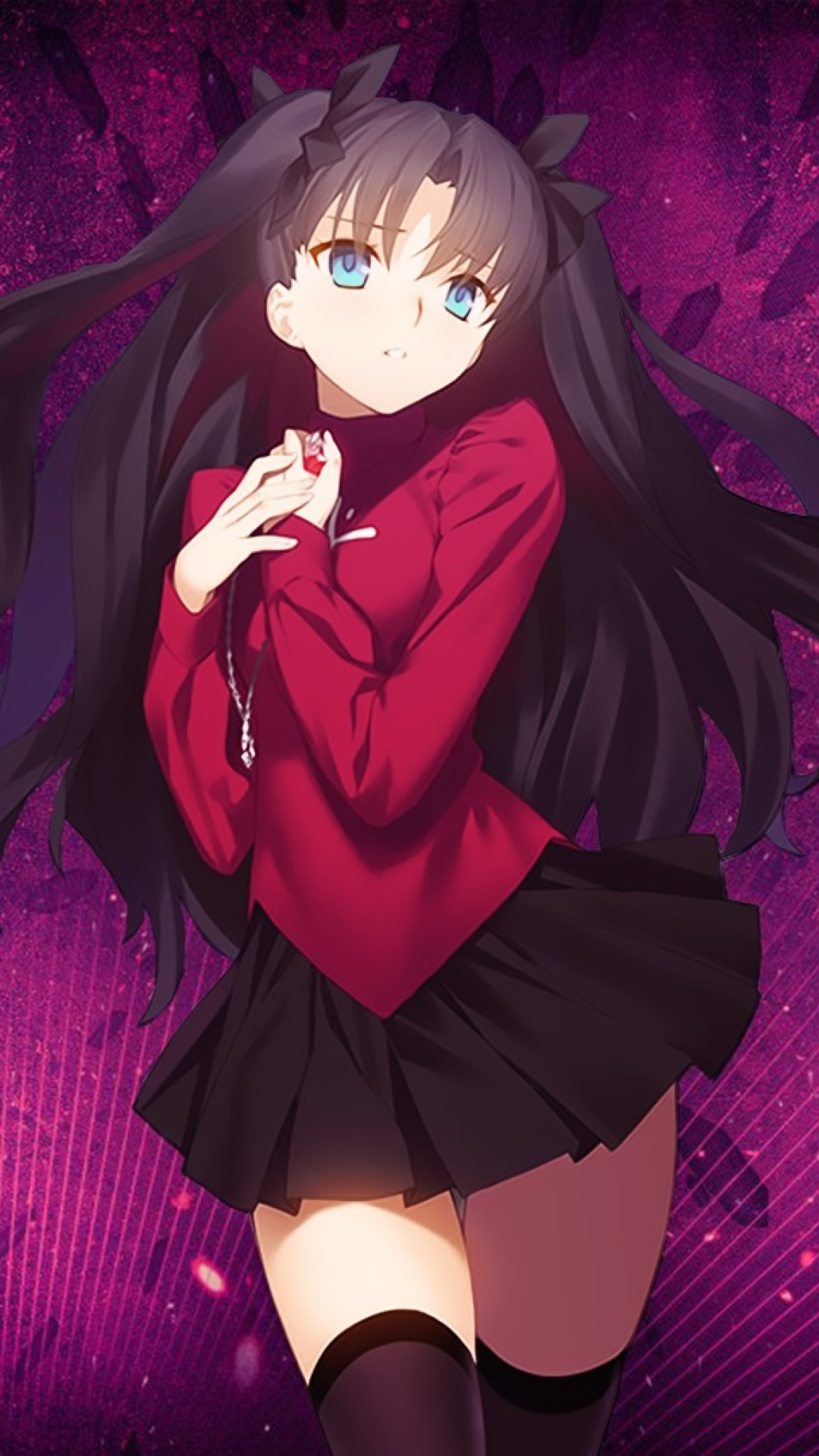 1080x1920 Rin Tohsaka Fate Stay Night Unlimited Blade Works Iphone