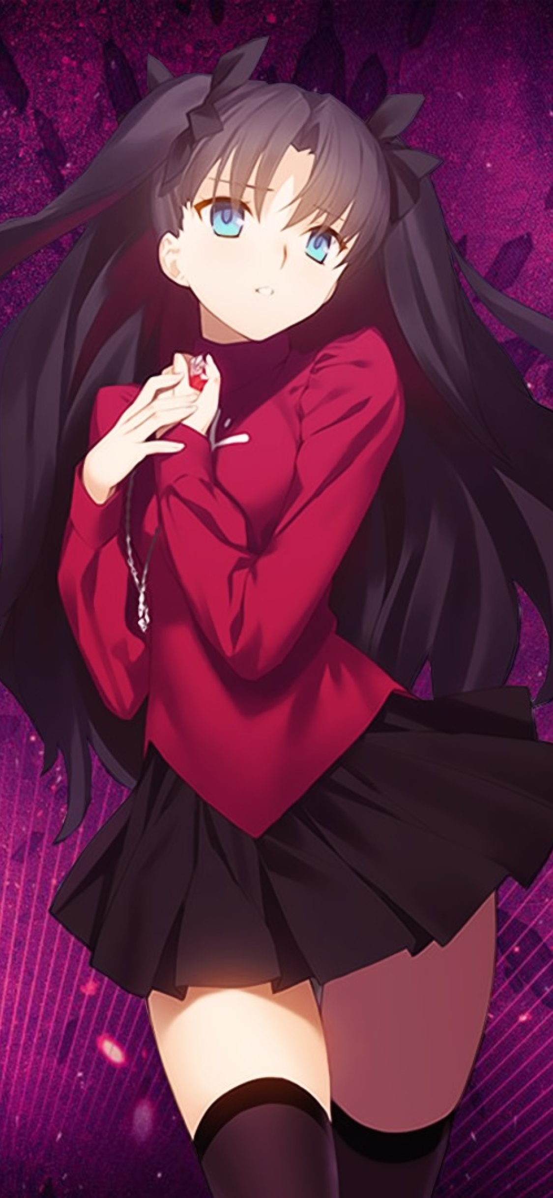 1125x2436 Rin Tohsaka Fate Stay Night Unlimited Blade Works Iphone Xs Iphone 10 Iphone X Wallpaper Hd Anime 4k Wallpapers Images Photos And Background